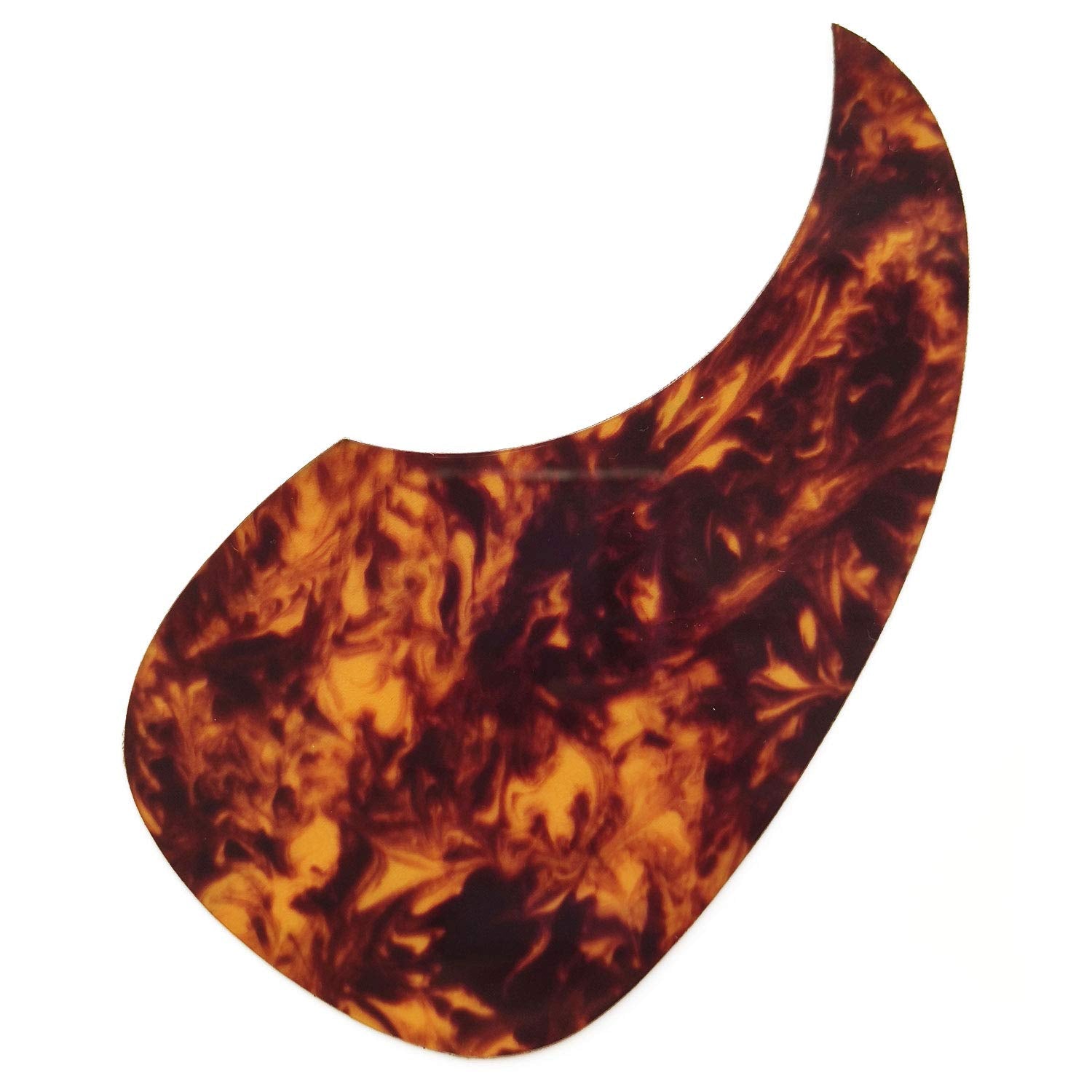 Vencetmat Acoustic Guitar Pickguard Fit For Martin Flame Red