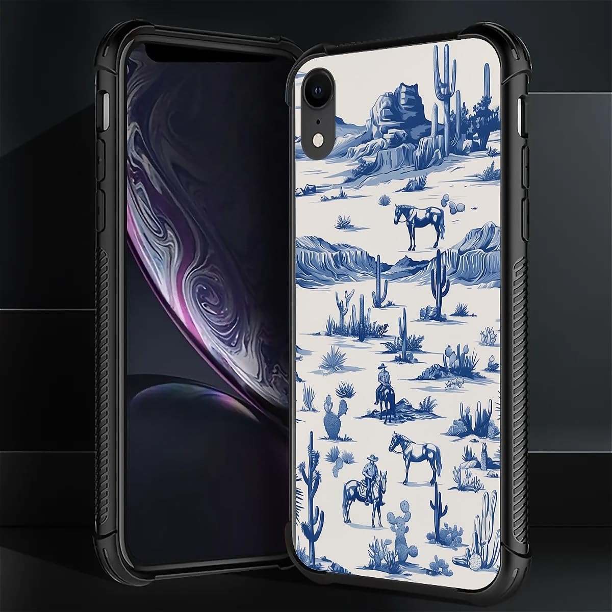 Fkbrcl4U For Iphone Xr Case,Graphic Design For Girl Boy Soft Silicone Hard Acrylic Shock Protection Designed For Iphone Xr Weste