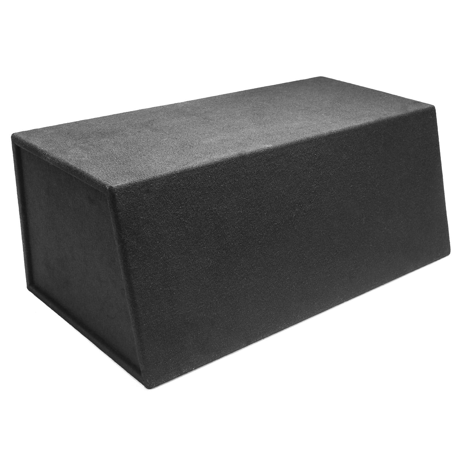 Skar Audio Dual 10" EVL-2X10D4 Loaded Vented Subwoofer Enclosure - Black, 4000W Power