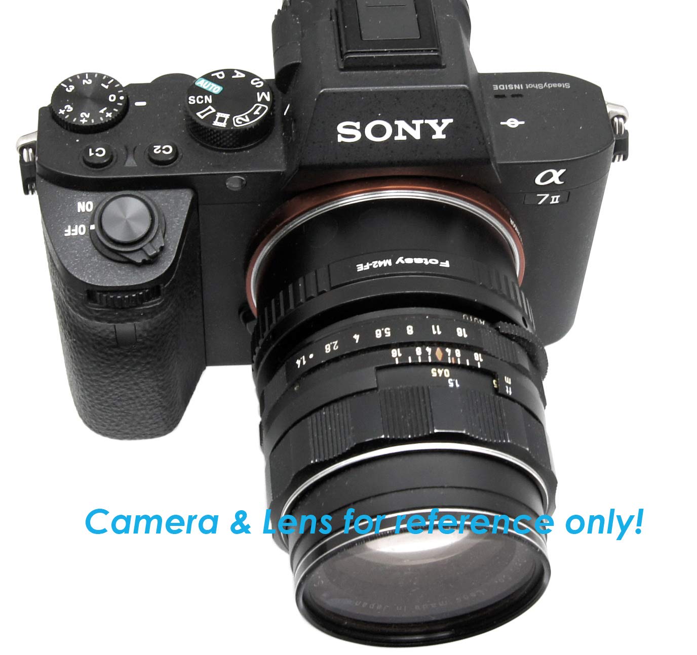 Fotasy Copper Adjustable M42 Lens To E Mount Adapter, 42Mm Screw Mount To E Mount, Compatible With Sony A7 A7R A7S Ii Iii Iv A9