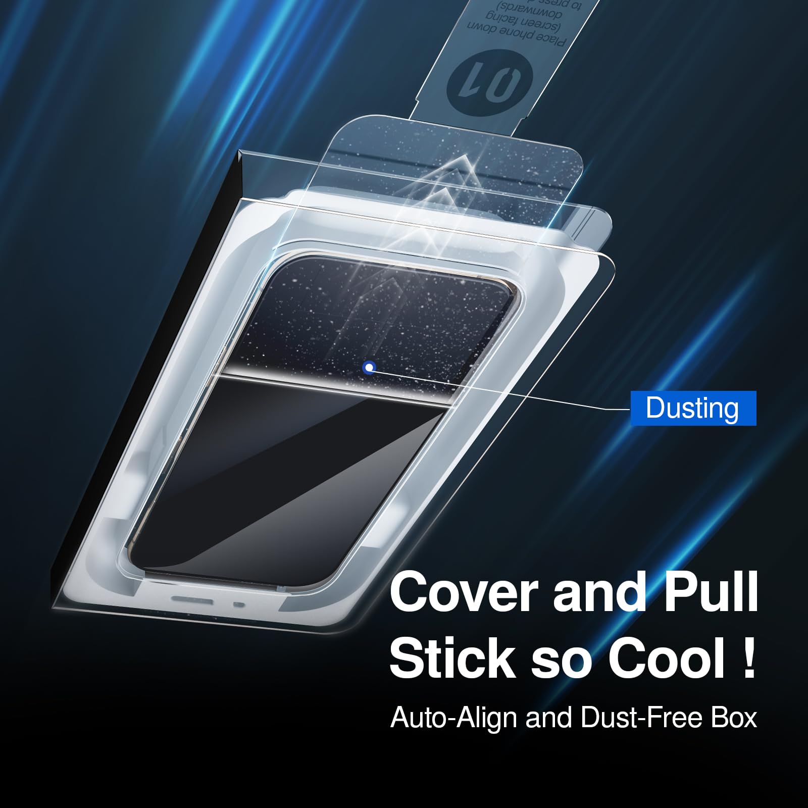 Smartdevil 3 Pack Screen Protector For Iphone 15 Plus, Bubble And Dust Free Box, Hd Tempered Glass, Military Grade Shatterproof