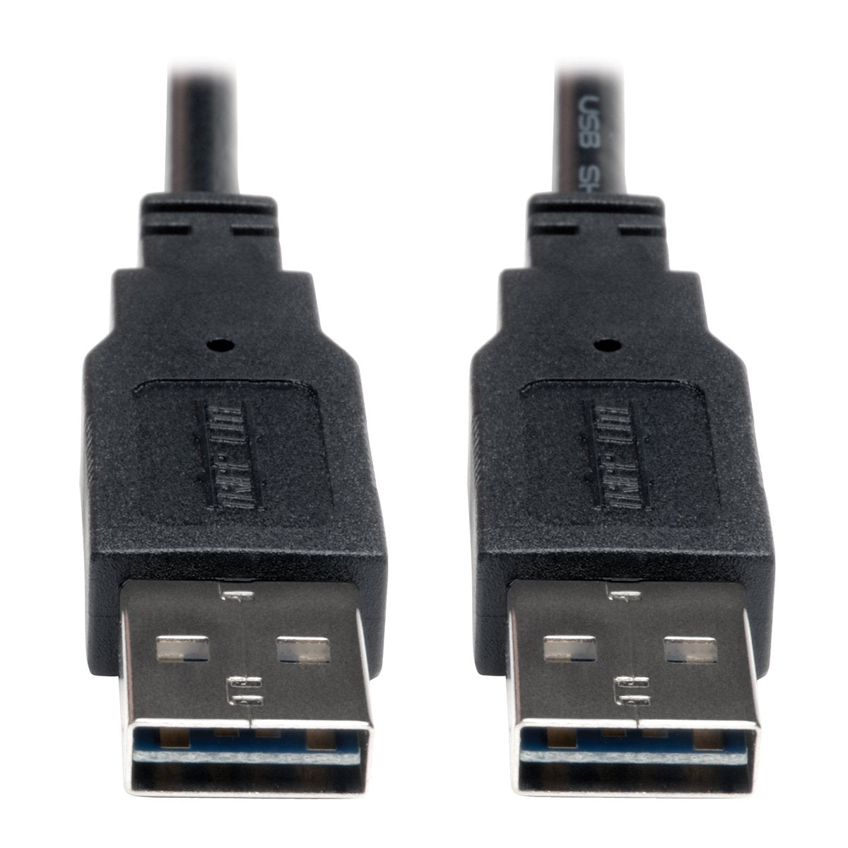 Tripp Lite Universal Reversible Usb 2.0 Hi Speed Cable (Reversible A To Reversible A M/M) 6 Ft.(Ur020 006), Black