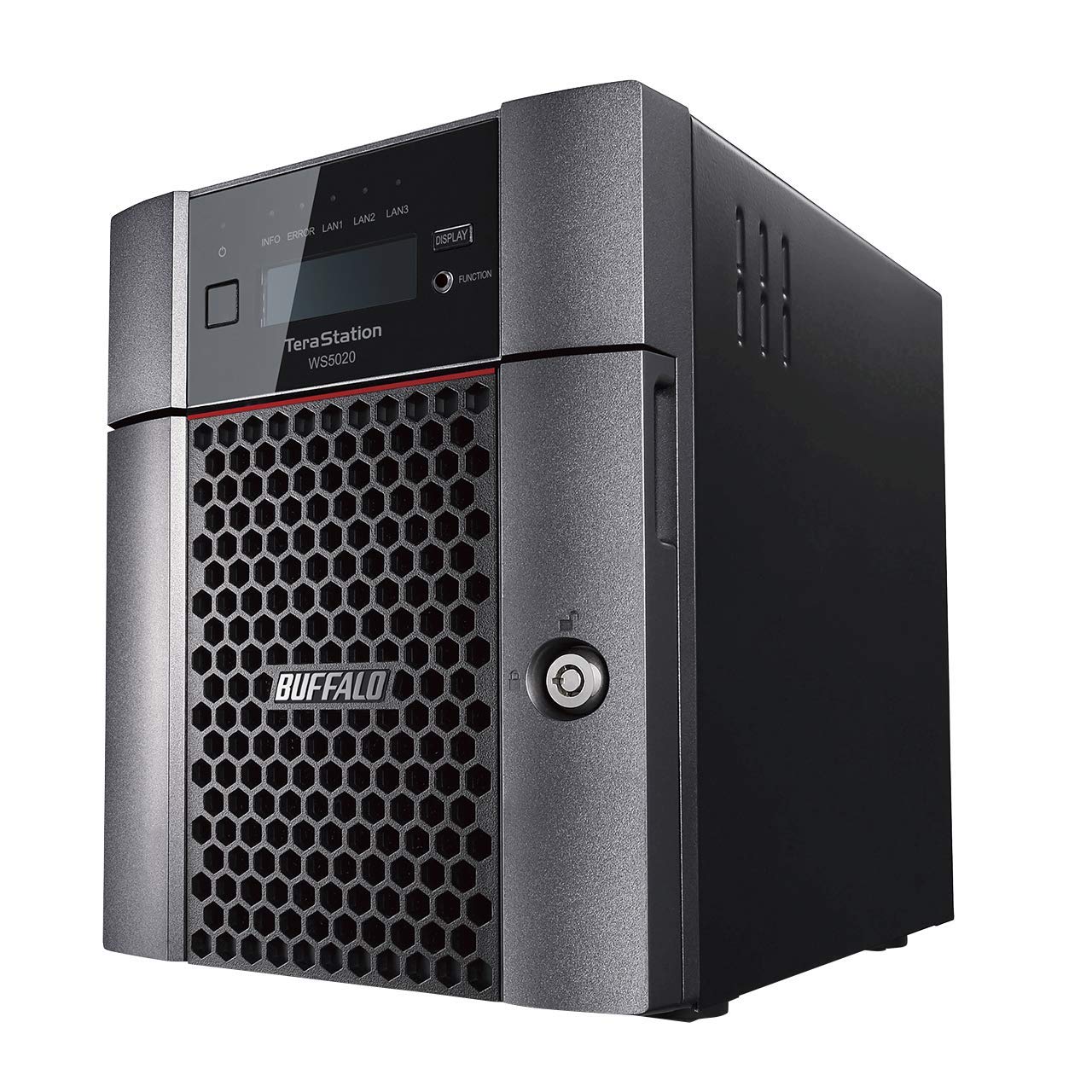 BUFFALO TeraStation WS5420DN Windows Server IoT 2019 8TB (4x2TB) Desktop NAS with Hard Drives Included / 4 Bay / 10GbE / Storage