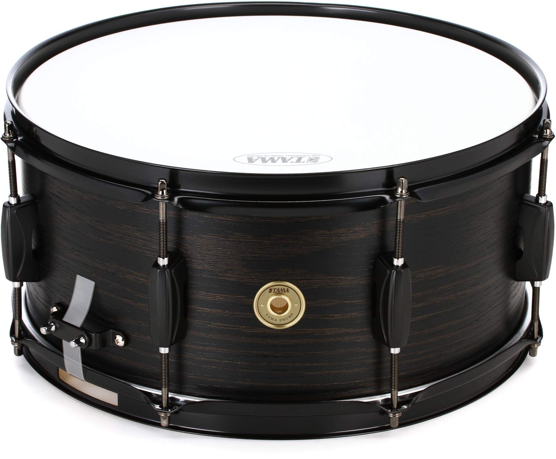 Tama Woodworks Snare Drum - 6.5 x 14-inch - Black Oak Wrap