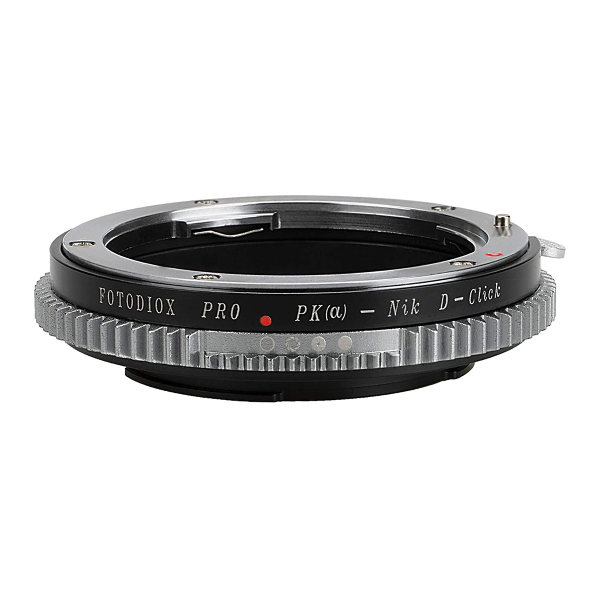 Fotodiox Pro Lens Mount Adapter Compatible with Pentax K AF (KAF) Lenses to Nikon FMount Cameras