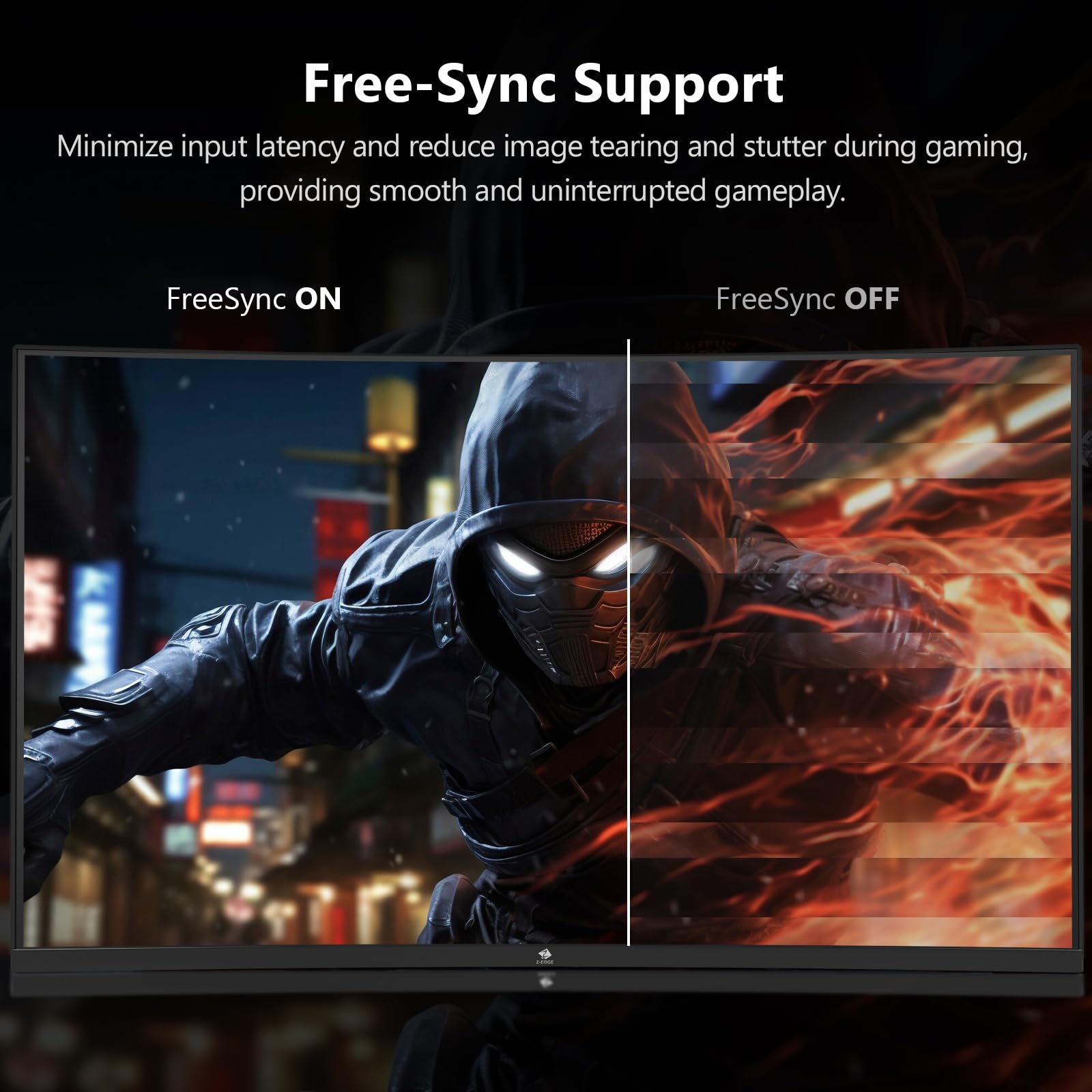 Z-Edge 32 Inch Curved Gaming Monitor, Fhd 1080P 240Hz Curved Monitor,1500R Computer Monitor, Mprt 1Ms Monitor, Ug32P 2X Dp 1.4 P