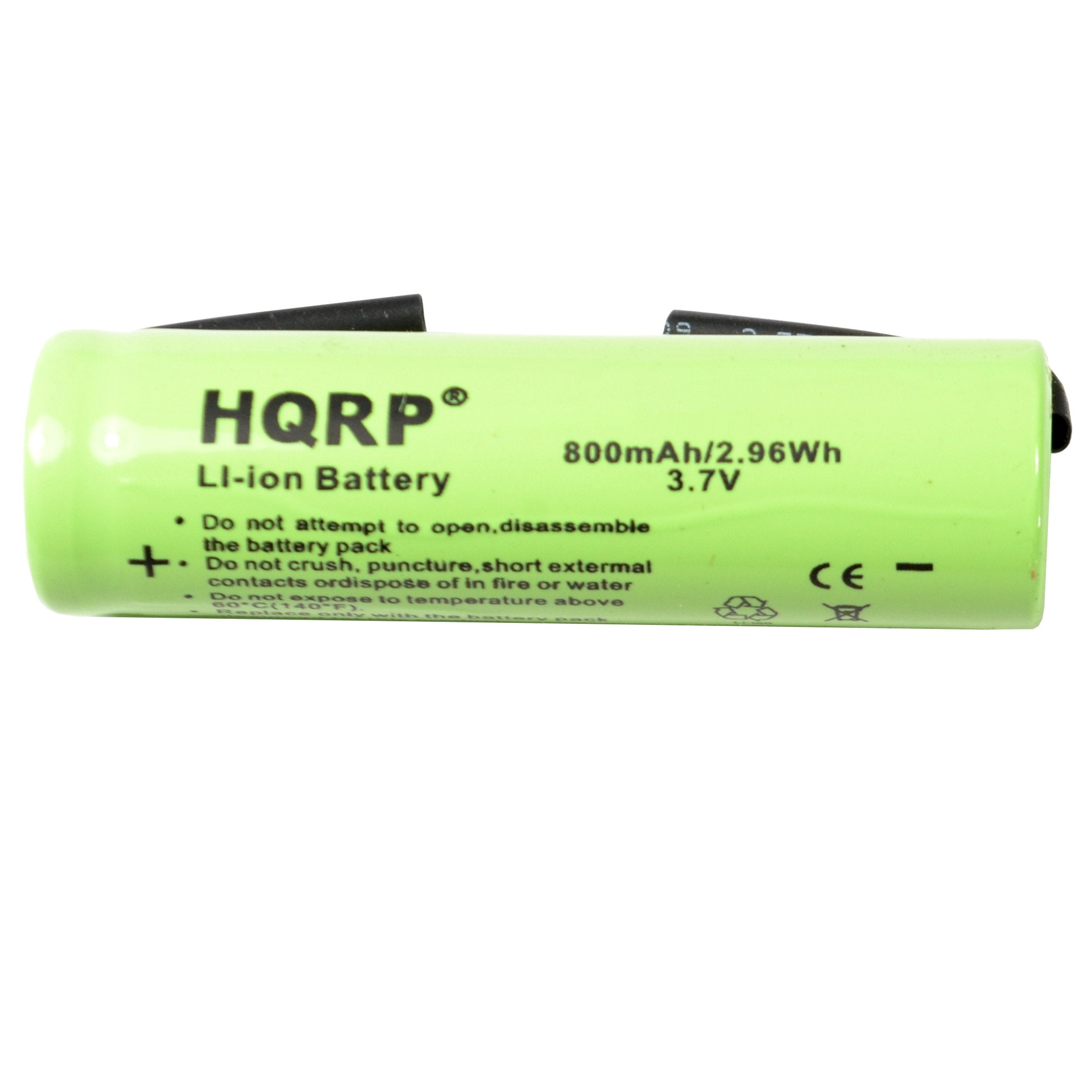 Hqrp Battery Works With Philips Norelco 3.7V Li Ion 422203612390 3611290 3606410 1050Cc 1050X 1059X 1280X 1280Xcc 1250X 1250Xcc