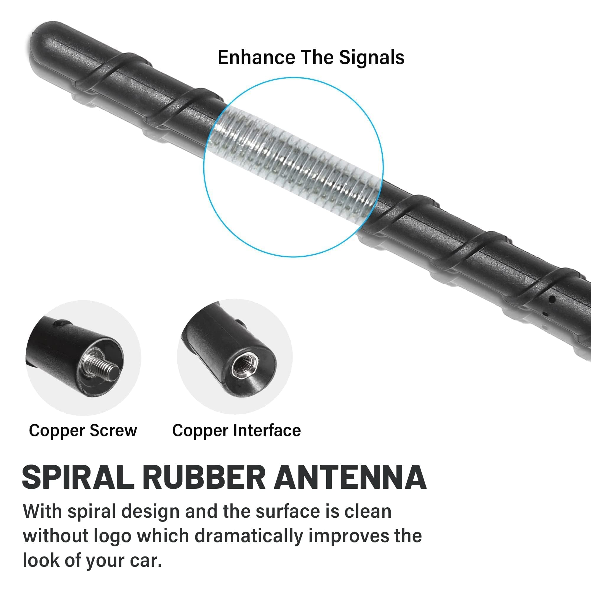 Anina 7    Antenna Mast For 2011 2022 Jeep Grand Cherokee,Renegade,Compass,Chrysler 200, Fiat 500 Fm Am Radio Aerial 5091100Aa 6