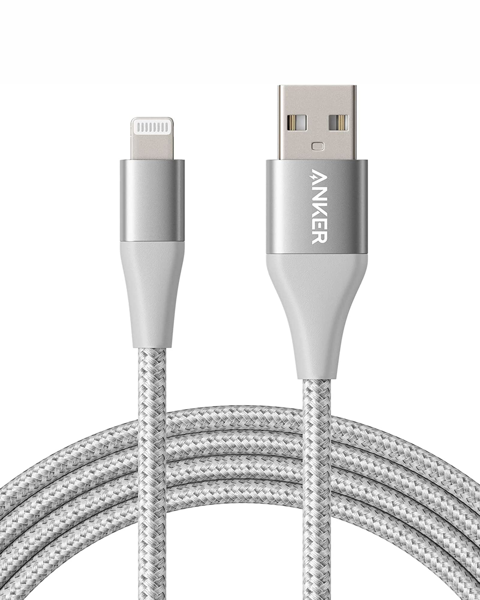 Anker Powerline+ Ii Lightning Cable (6Ft), Mfi Certified For Flawless Compatibility With Iphone X /8/8 Plus/7/7 Plus/6/6 Plus/5/