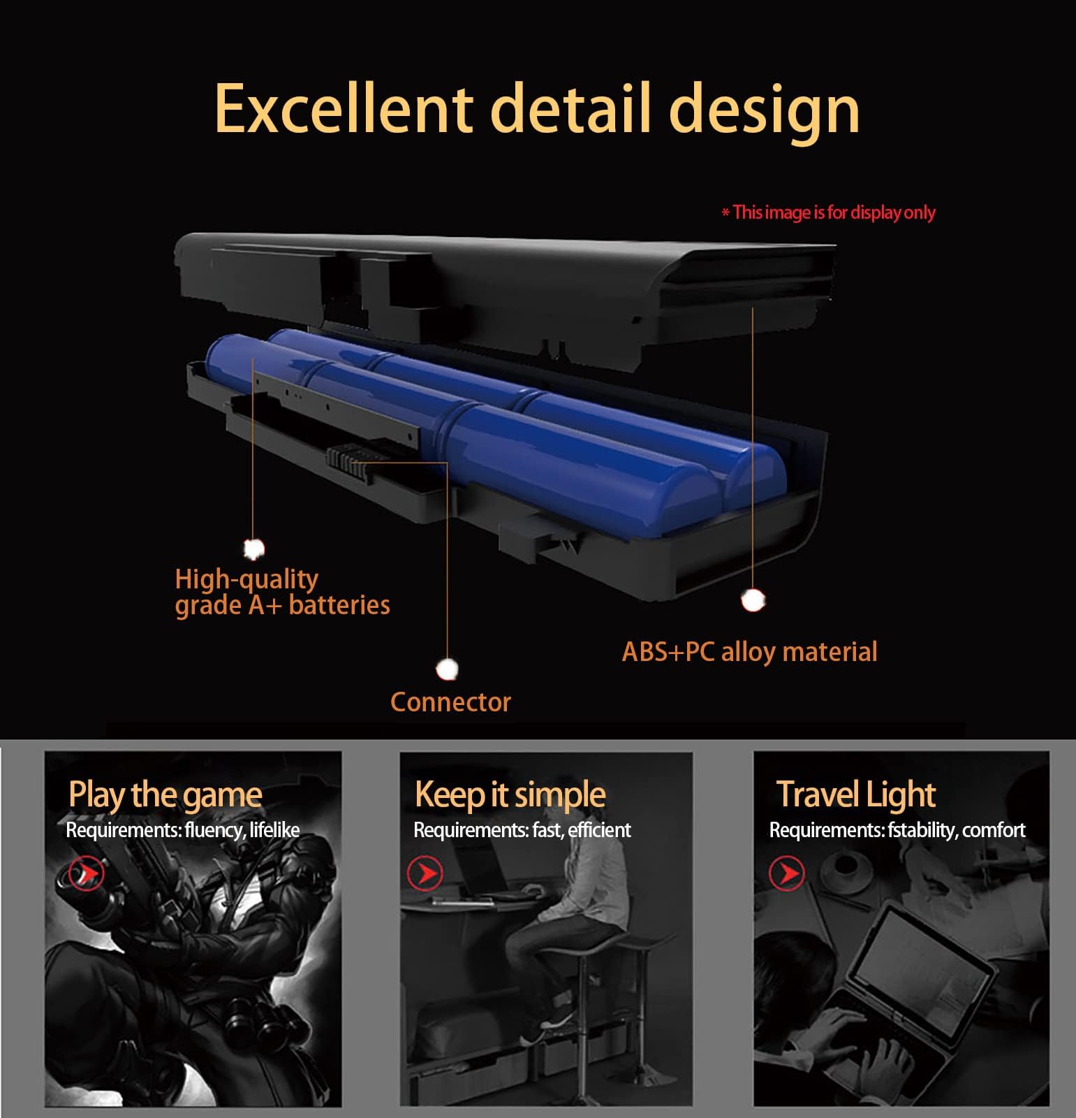 M5Y1K Battery, Dell 40Wh M5Y1K 14.8V Battery For Dell Inspiron 15 3000 3567 3567 3552 5000 5559 5100 5558 3568 5566 3567 2750 17