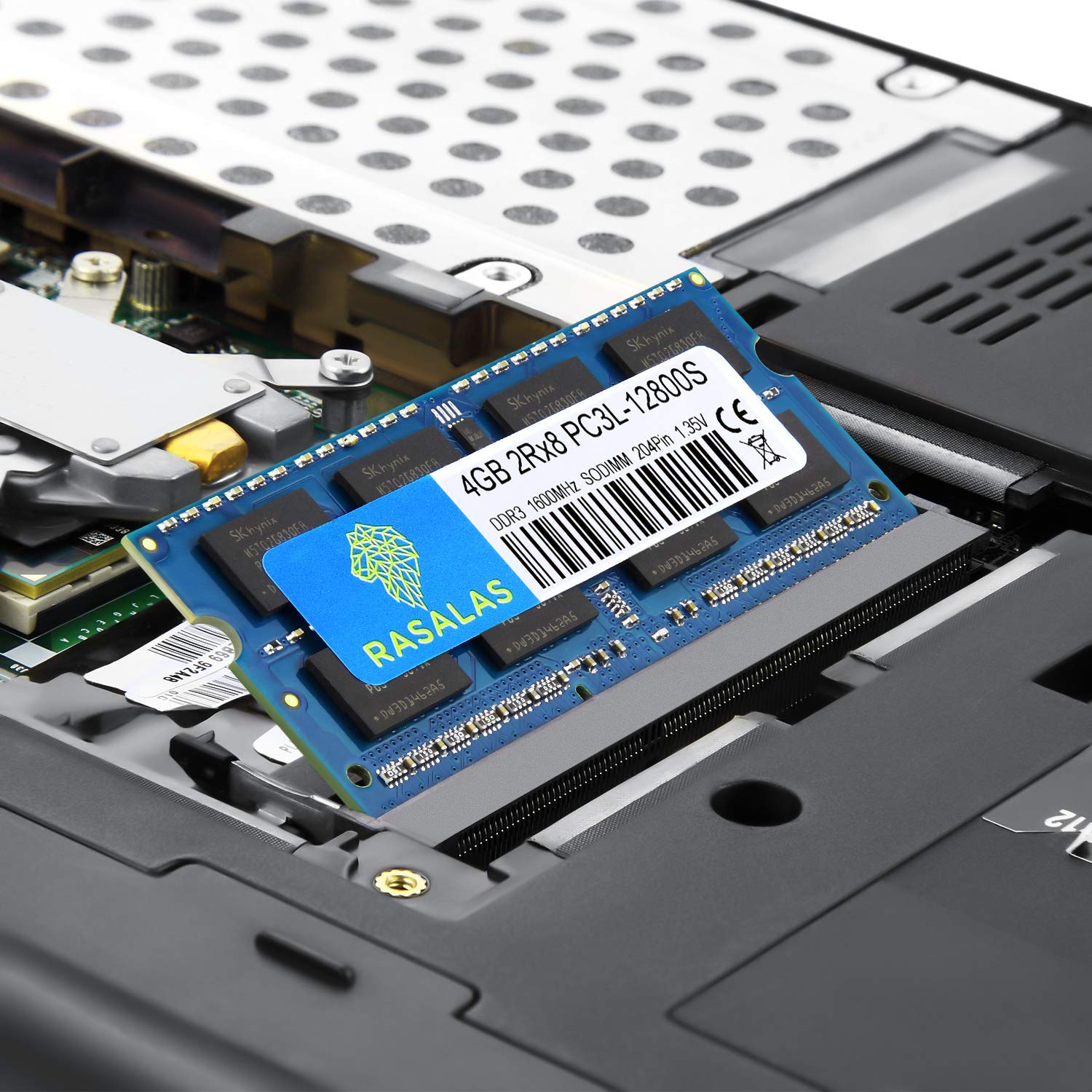 Rasalas 8Gb Kit (2X4Gb) Ddr3L 1600Mhz Sodimm Pc3L 12800 (Pc3L 12800S) Sodimm Cl11 Non Ecc Unbuffered 204 Pin Laptop, Notebook,Ai