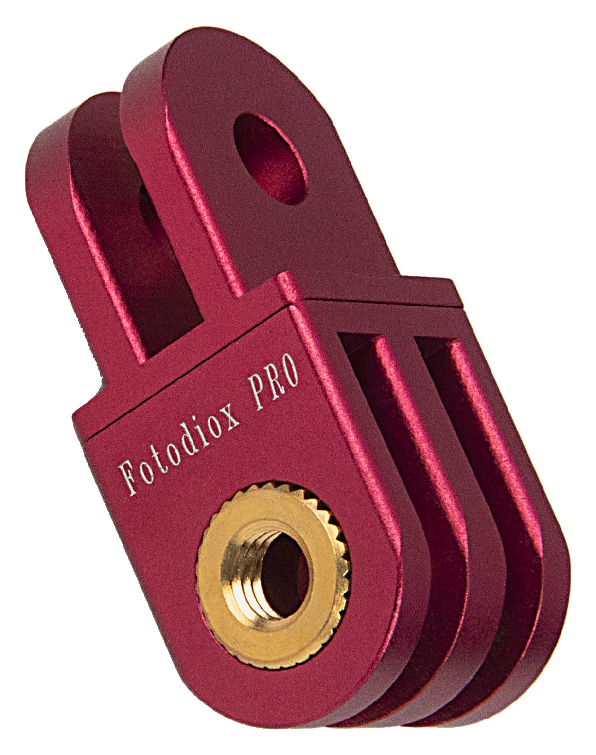 Fotodiox Gotough Red 90 Degree Extender Arm - Metal Extension Arm With 90 Degree Turn Compatible With Gopro Hero3, Hero3+, Hero4