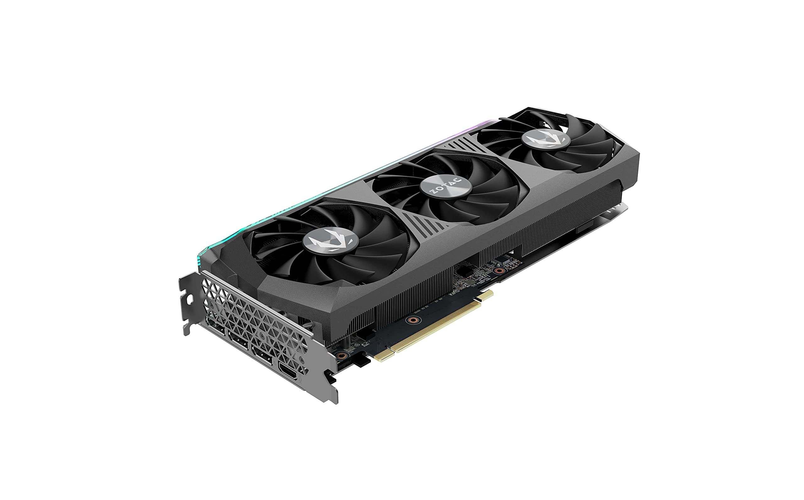 Zotac Geforce Rtx 3070 Ti Amp Holo 8Gb Gddr6X 256 Bit 19 Gbps Pcie 4.0 Gaming Graphics Card, Holoblack, Icestorm 2.0 Advanced Co