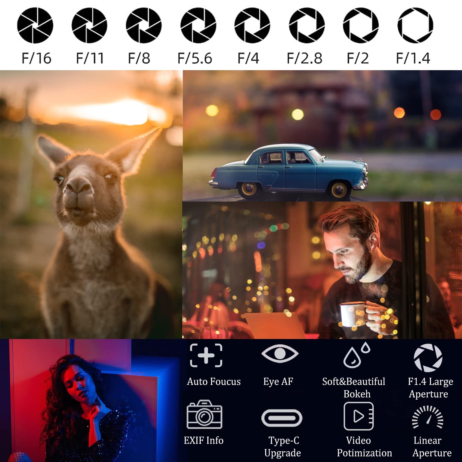 Viltrox 23Mm F/1.4 F1.4 Auto Focus Large Aperture Aps-C Lens For Nikon Z-Mount Camera Z5 Z50 Z6 Z6Ii Z7 Zii