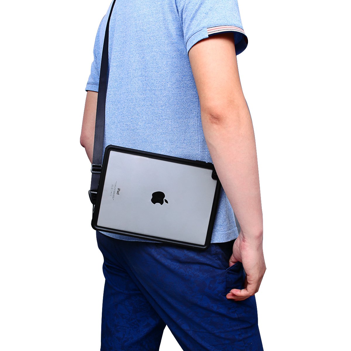 AICase iPad Pro 9.7/iPad Air 2 2014 IP68 Waterproof, 360 Degree All Round Protective Ultra SlimDust/Snow Proof with Lanyard