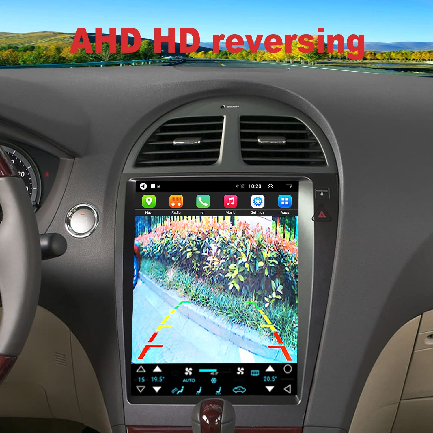 For Lex Es350 Radio Upgrade 2007-2012,Android Stereo Replacement,Ips Touch Screen,Quad-Core Cpu,2G Ram 32G Rom,Build In Wireless