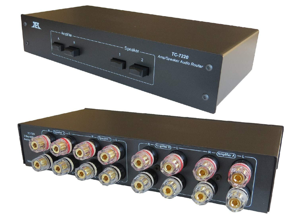 Tc 7220 2 Way Amplifier Speaker Selector Switch Switcher Comparator Crossover Router