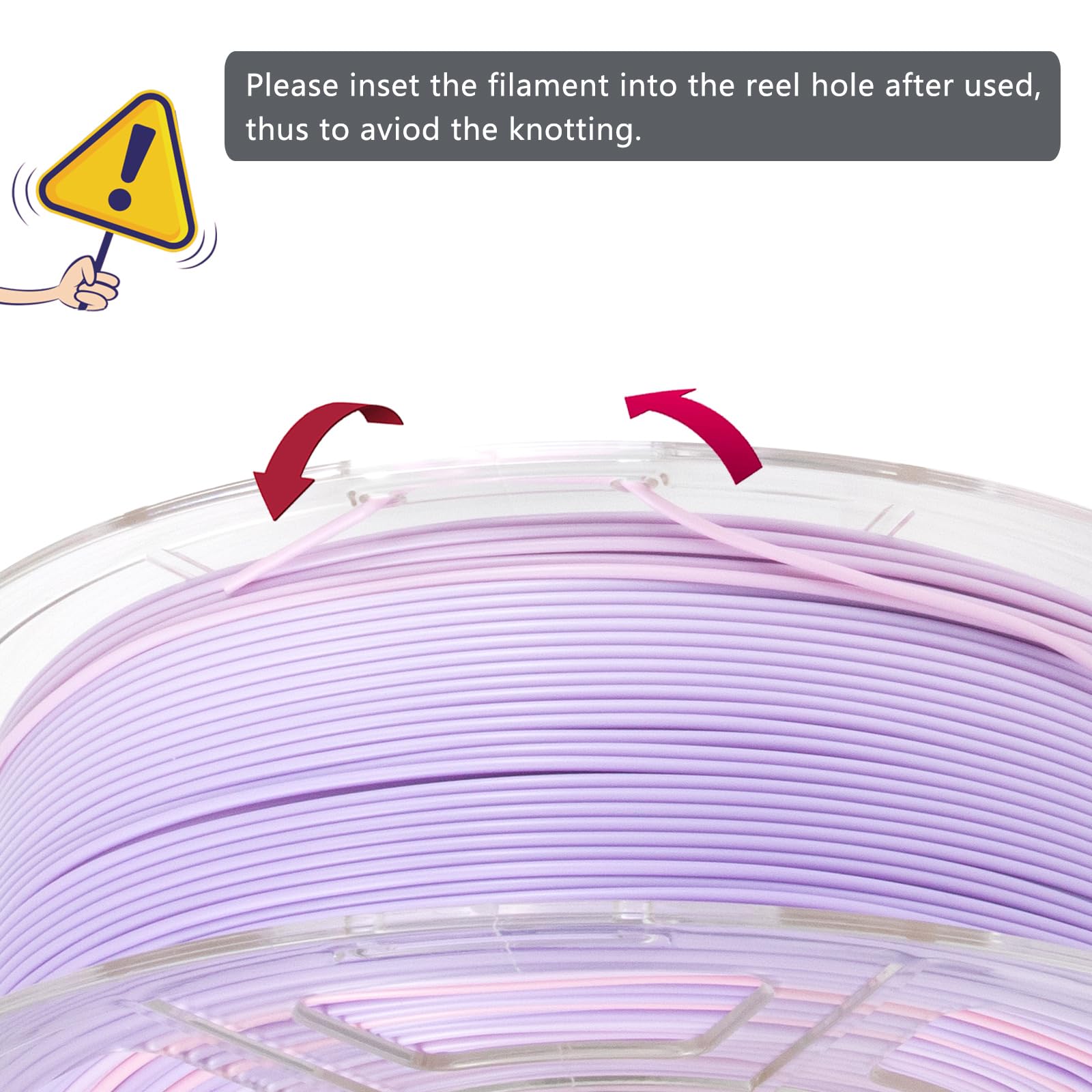 Isanmate Rainbow Pla Filament, 3D Printer Filament Rainbow Pla, Color Change Filament Dimensional Accuracy +/  0.03 Mm, 1Kg Spoo