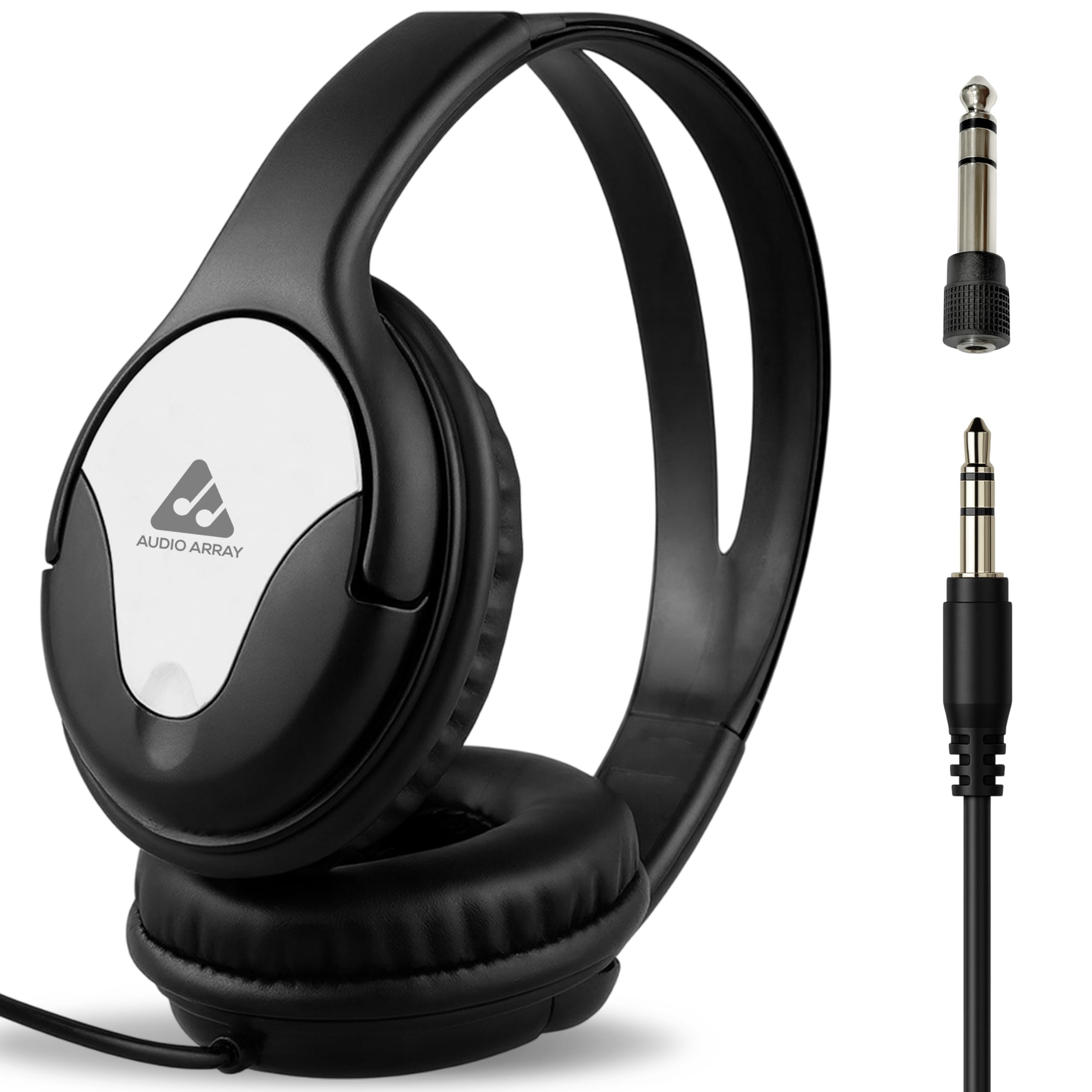 Audio Array Ah40Sl Wired OverEar Headphones | 40Mm Drivers, 1522Khz, 32, 105Db Spl Sound, Studio Monitoring, Gaming, Live Mu