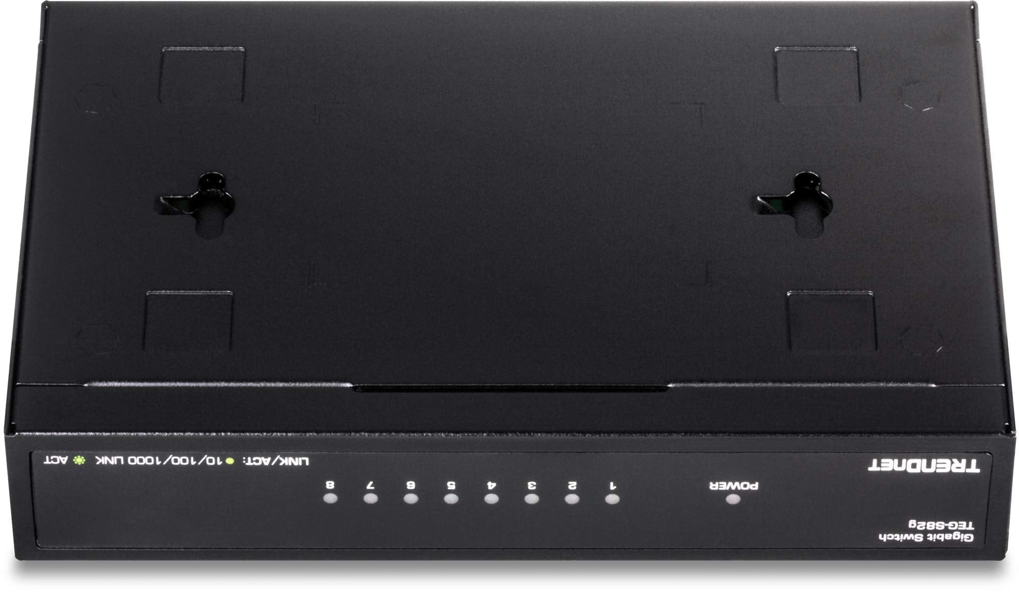 Trendnet 8 Port Gigabit Greennet Switch, Ethernet Network Switch, 8 X 10 100 1000 Mbps Gigabit Ethernet Ports, 16 Gbps Switching