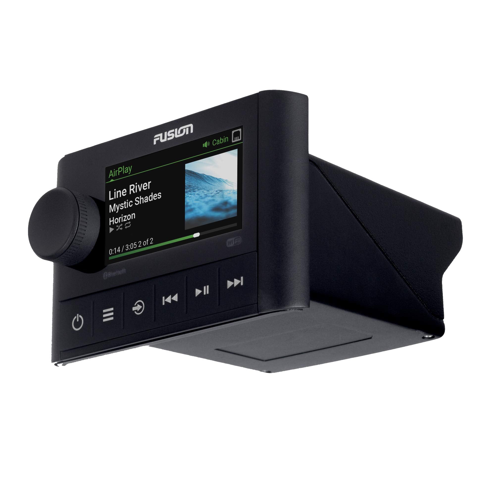 Fusion 010 01983 00 Ms Srx400 Apollo Series Zone Stereo/Remote   2 7/10'' Lcd Color Display