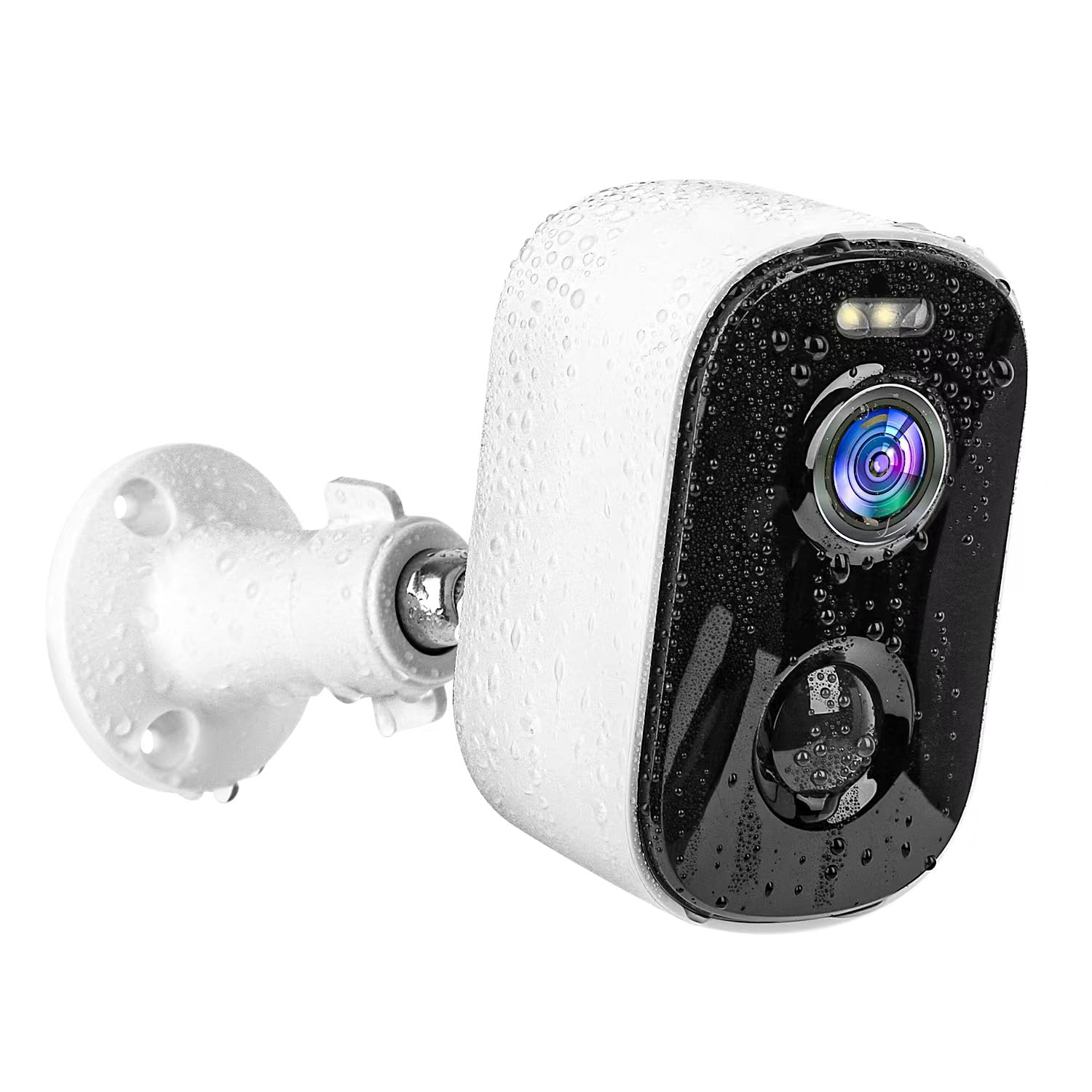 Geekee 1080P Security Wifi Cameras For Home Security, Wireless Outdoor With Motion Detection, Spotlight/Siren Alarm, Color Night