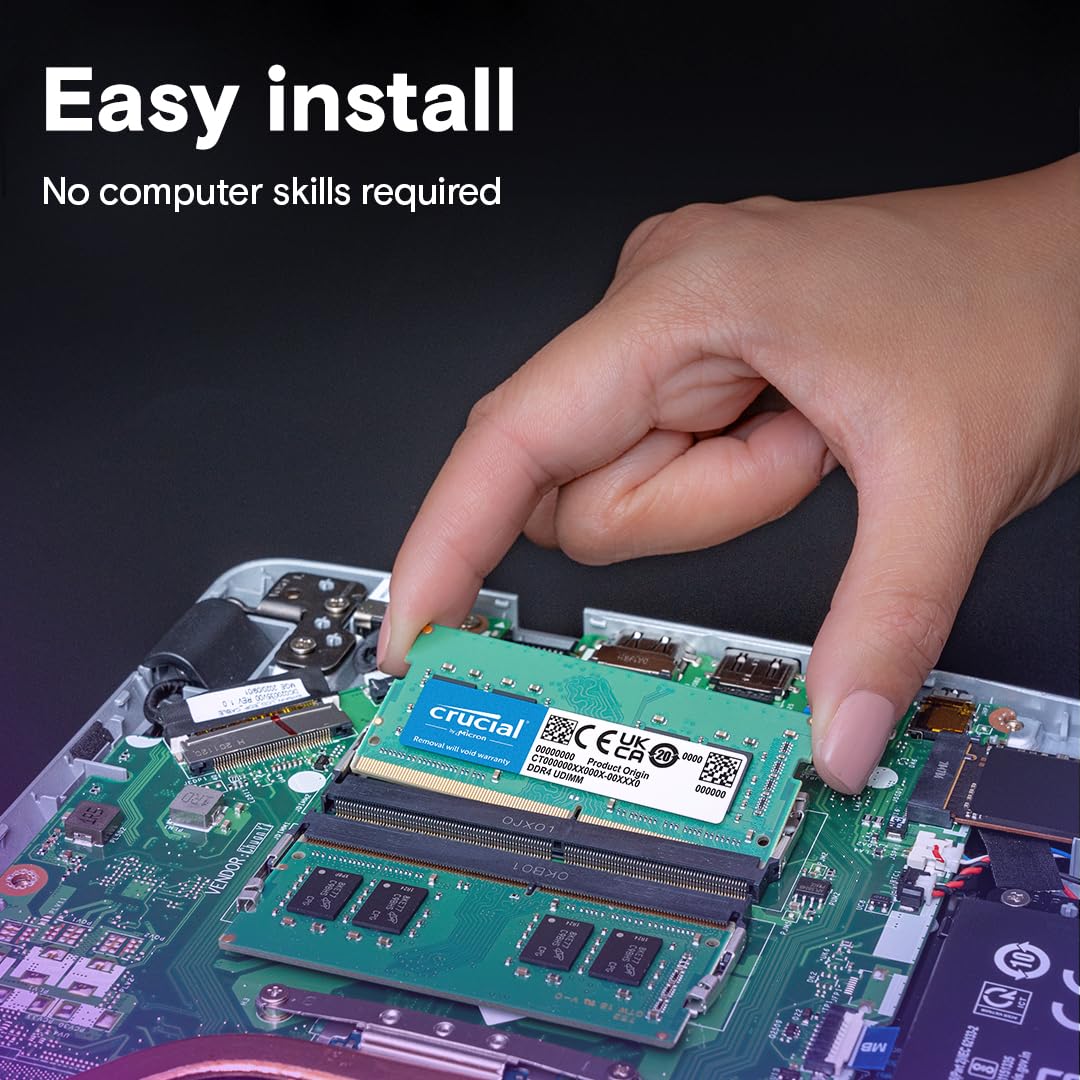 Crucial Ram 4Gb Ddr4 2666 Mhz Cl19 Laptop Memory Ct4G4Sfs8266