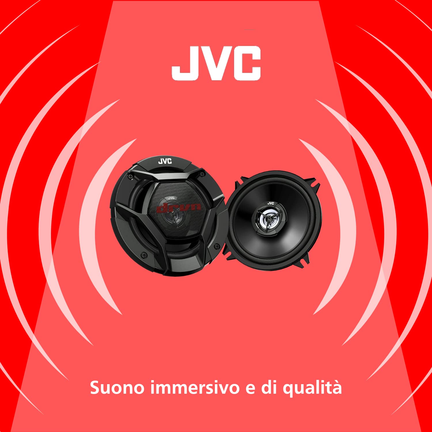 Jvc Cs-Dr520 Car Speaker Black