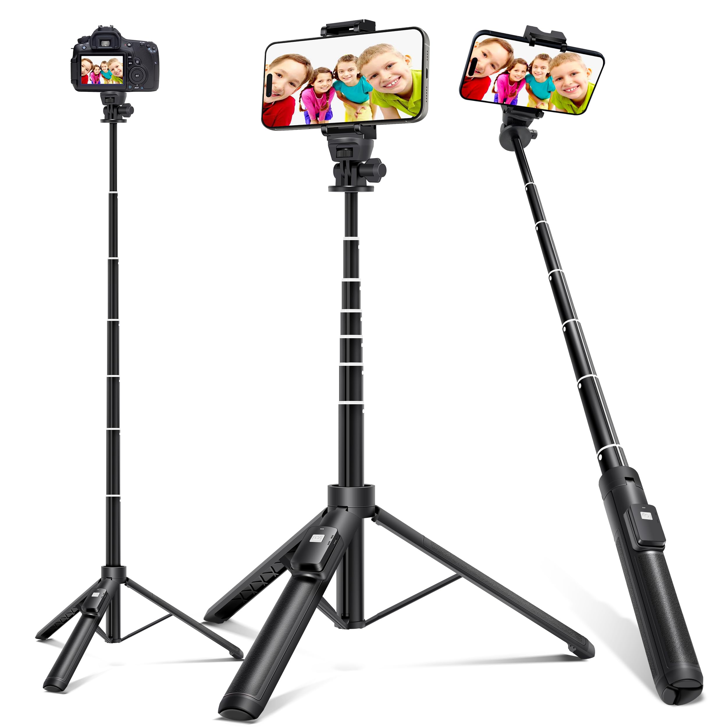 Selfie Stick, 40 Inch Extendable Selfie Stick Tripod,Phone Tripod With Wireless Remote Shutter Compatible With Iphone 13 12 11 P