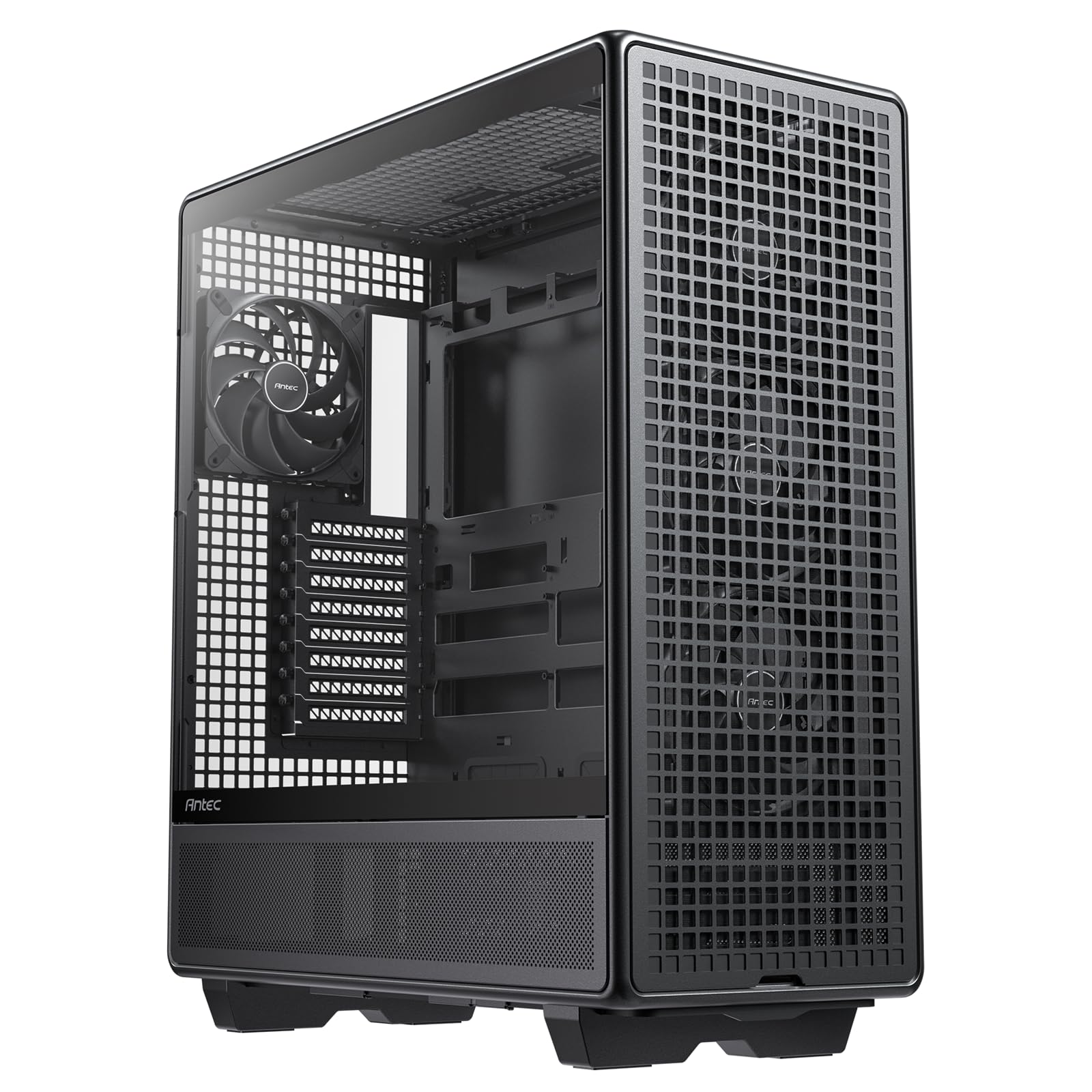 Antec 900 Full Tower Case, AI Workstation & Gaming Chassis, Supports E-ATX/Threadripper & Back-Connect MB, 6 PWM Fans Included,