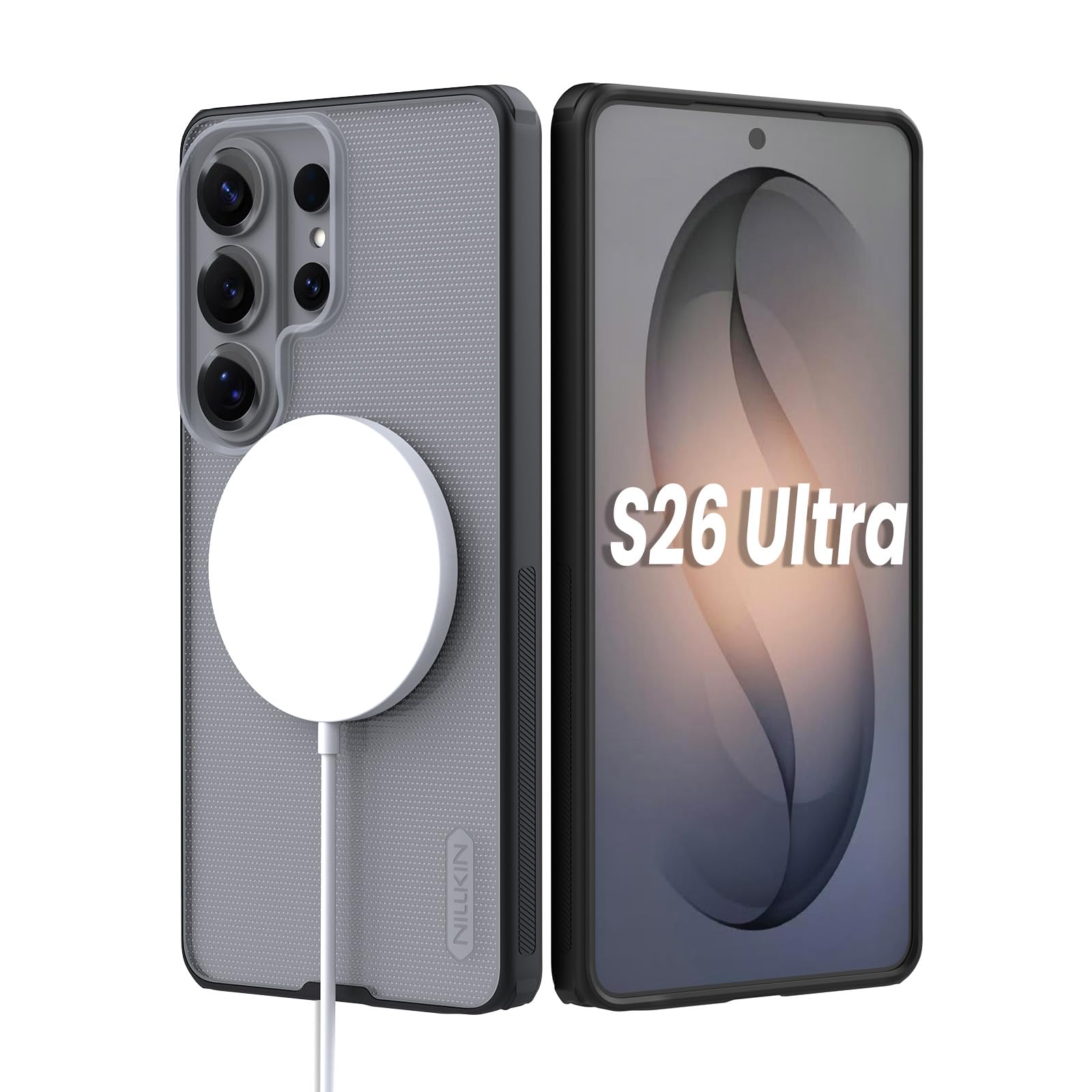 Nillkin for Samsung Galaxy S26 Ultra Case | Compatible with Magsafe | Camera Protection | Frosted Shield | 6.9 inch |Grey