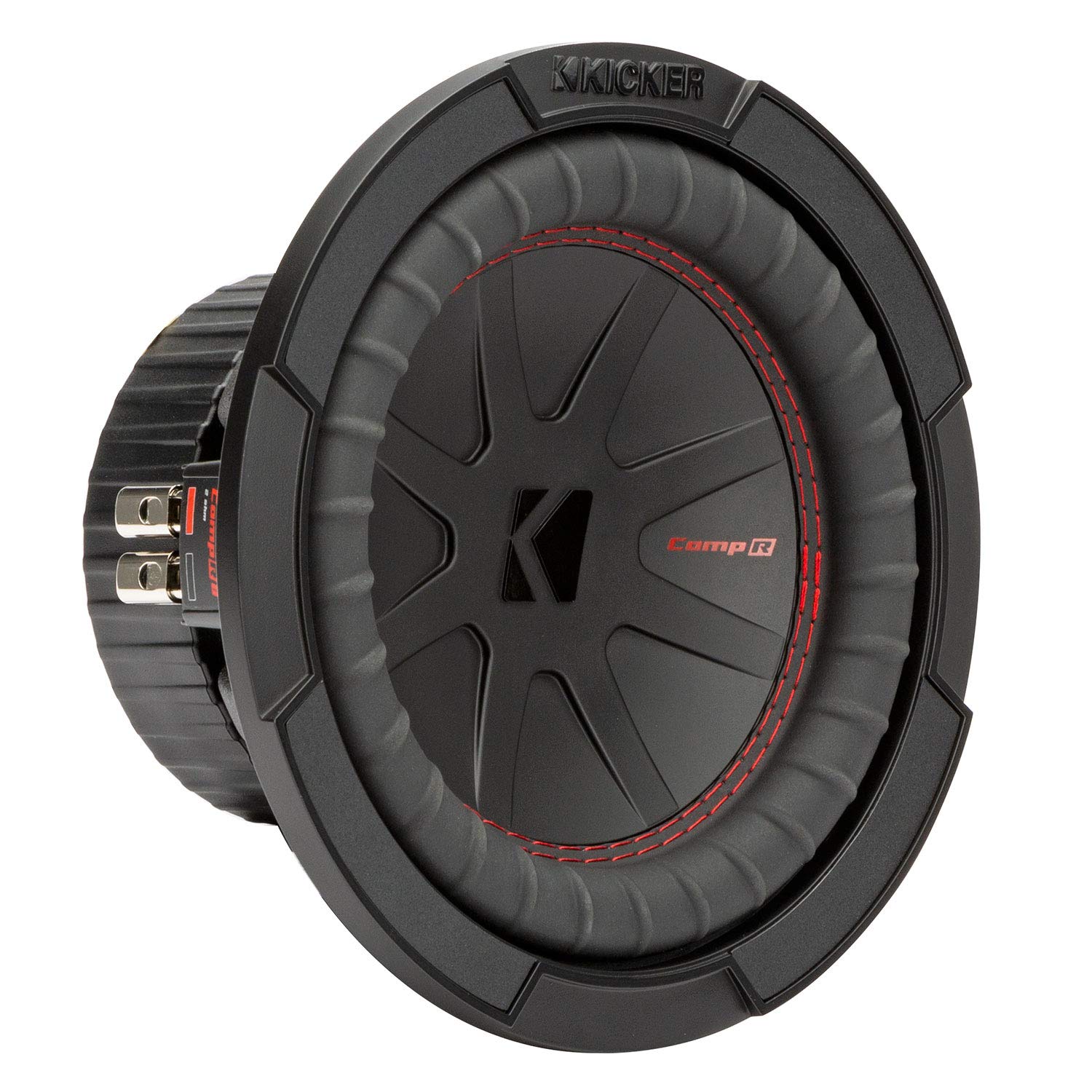 Kicker 48Cwr84 Compr 8'' Subwoofer, Dvc, 4 Ohm