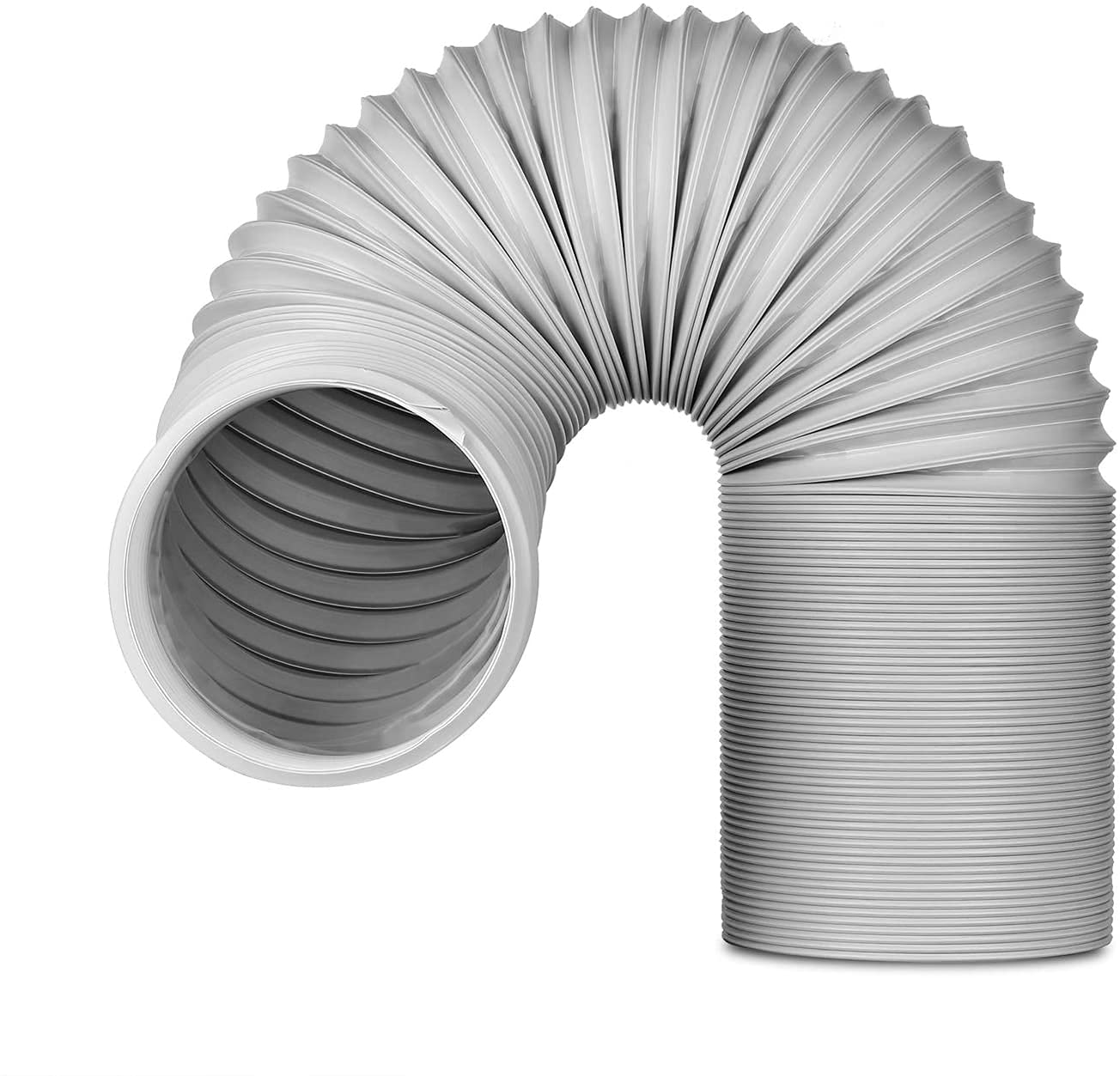 Turbro Portable Air Conditioner Exhaust Hose, 5.9 Inch Diameter Counter Clockwise, 78 Inch Length