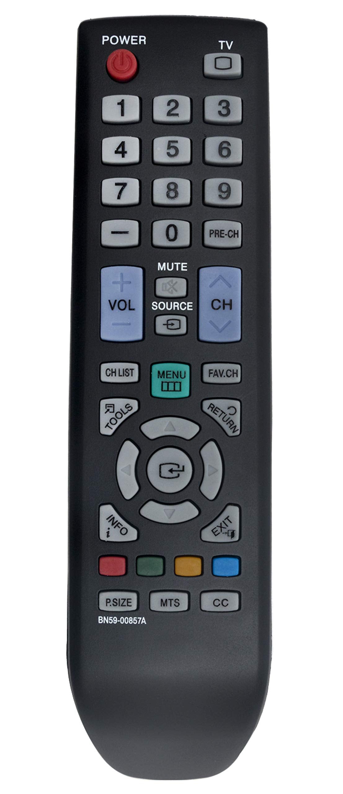 New BN59-00857A Replaced Remote Control fit for Samsung TV 933HDPLUS LN26B460 L25EMNKUY/ZA L25EMNKUYZA LN19B360C5D LN19B360C5DUZA LN19B360 LN22B50 LN19B361 LN19B361C5D