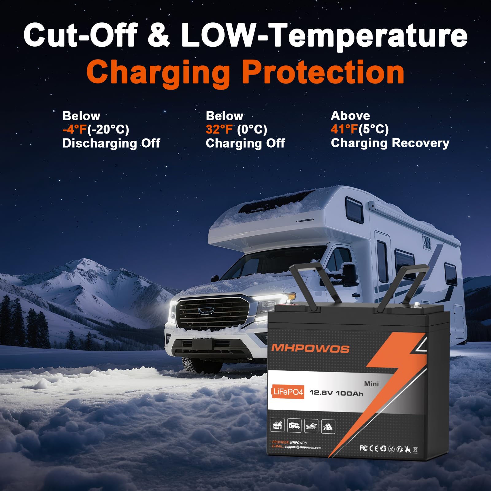 12V 100Ah Lifepo4 Trolling Motors Battery, Group 24 Bluetooth Lithium Battery, 15000 Deep Cycle, 100A Bms Low Temperature Protec