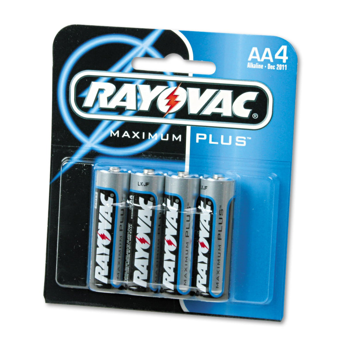 Rayovac High Energy Premium Alkaline Battery, Aa, 4/Pack (Ray8154K)