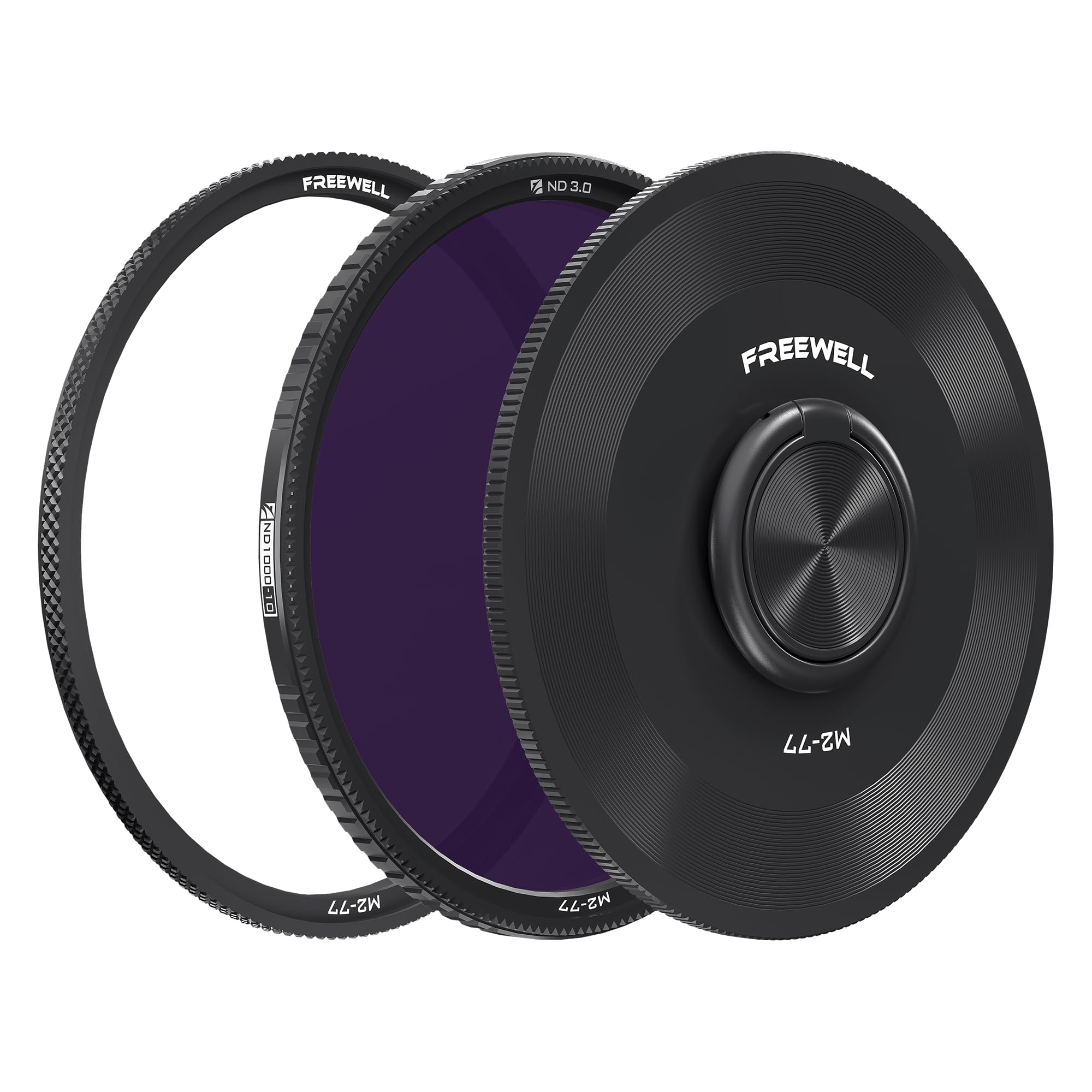 Freewell 77Mm Natural Density Nd1000 (10 F Stops) Nd3.0 Camera Filter Compatible With M2 Series