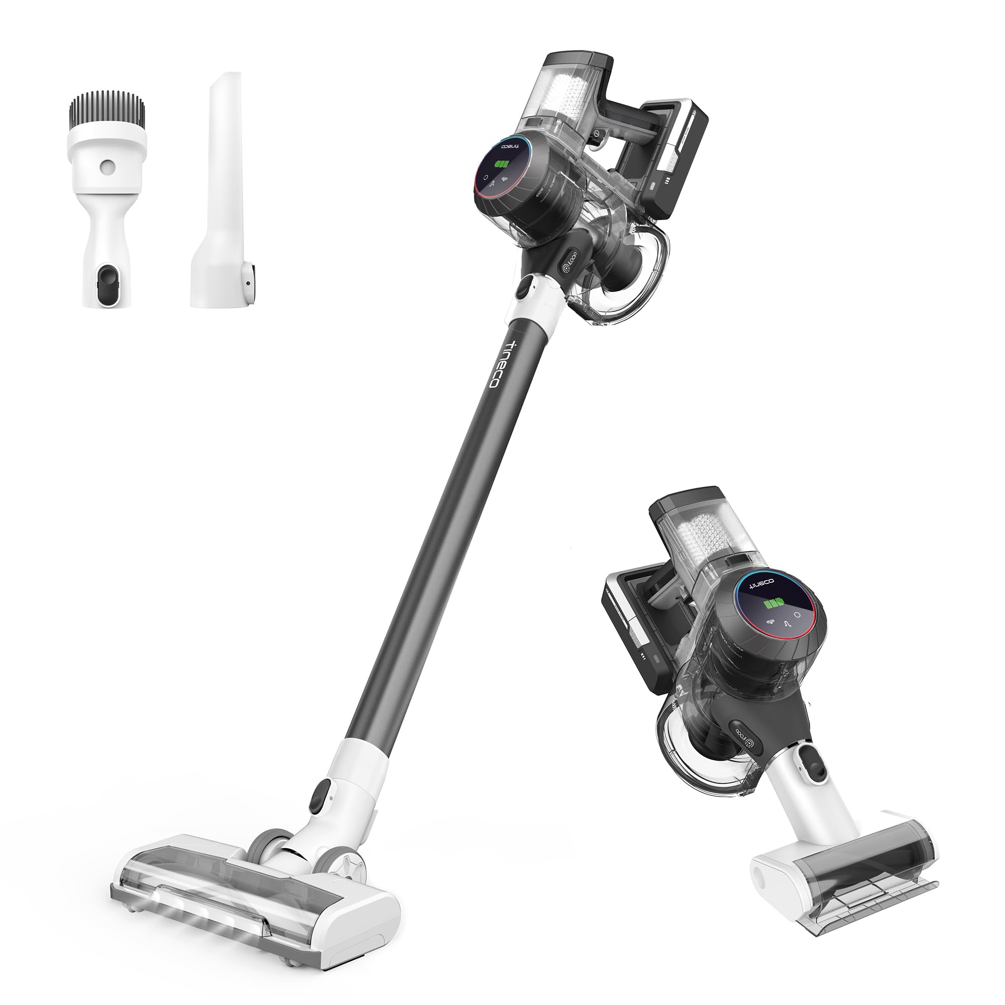 Tineco Pure One S11 Cordless Vacuum Cleaner, Smart Stick Handheld Vacuum Strong Suction & Lightweight, Cordless Handheld Vacuum 