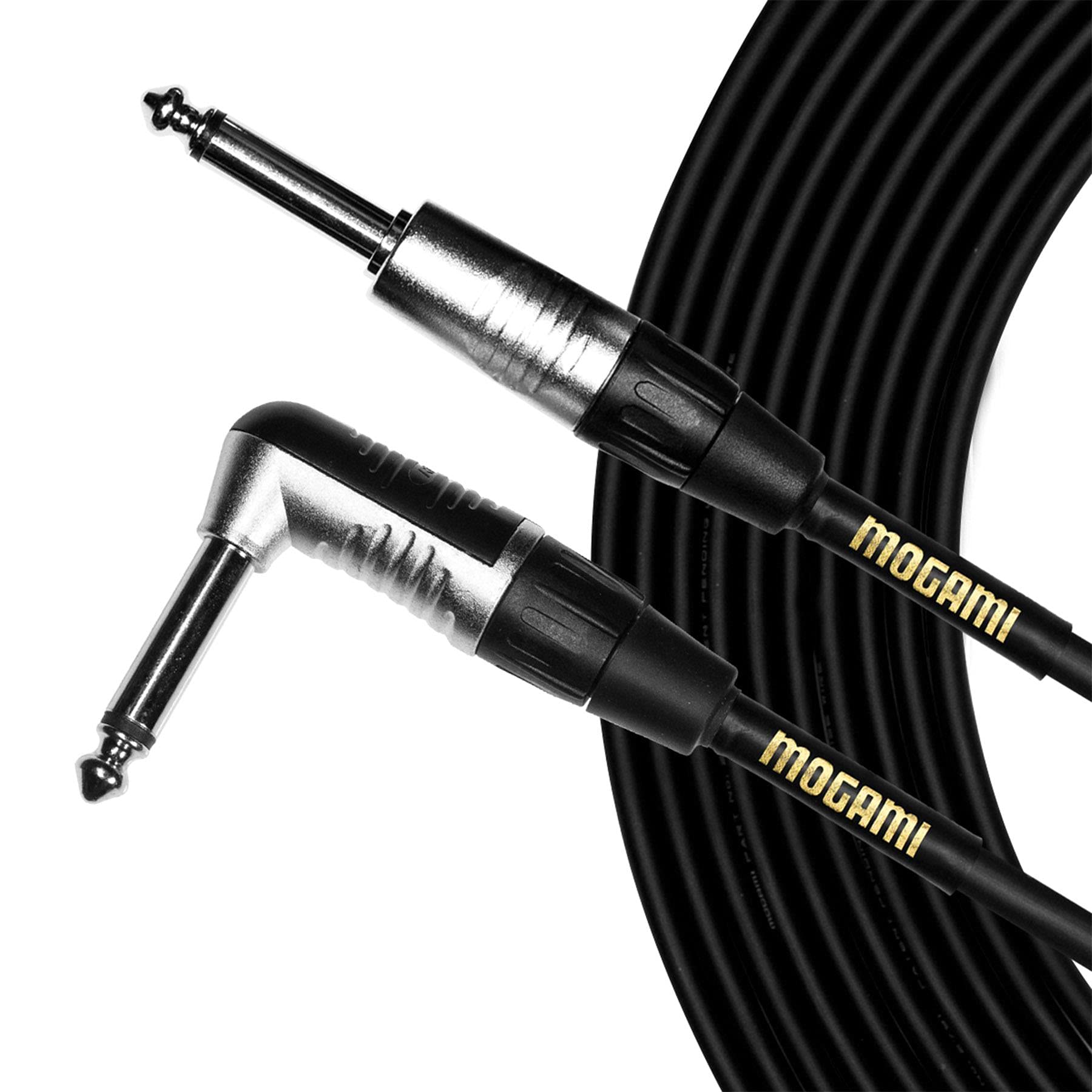 Mogami Mcp Gt R 10 | 10 Foot Guitar Right Angle Tto Straight Cable