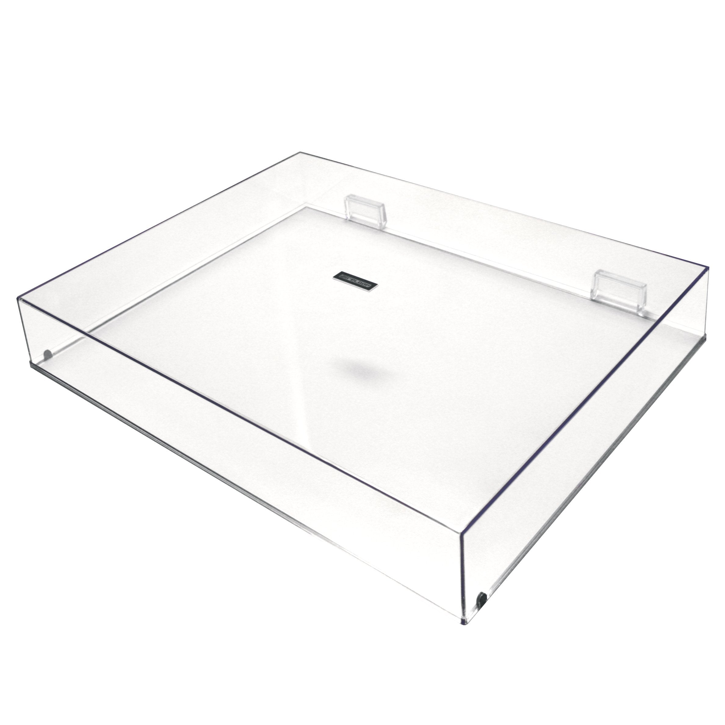 Reloop Optional Dust Cover, For Rp2000 And Rp4000 Turntable Models, Plastic, 17.4''L X 13.7''W X 2.7''H, Clear