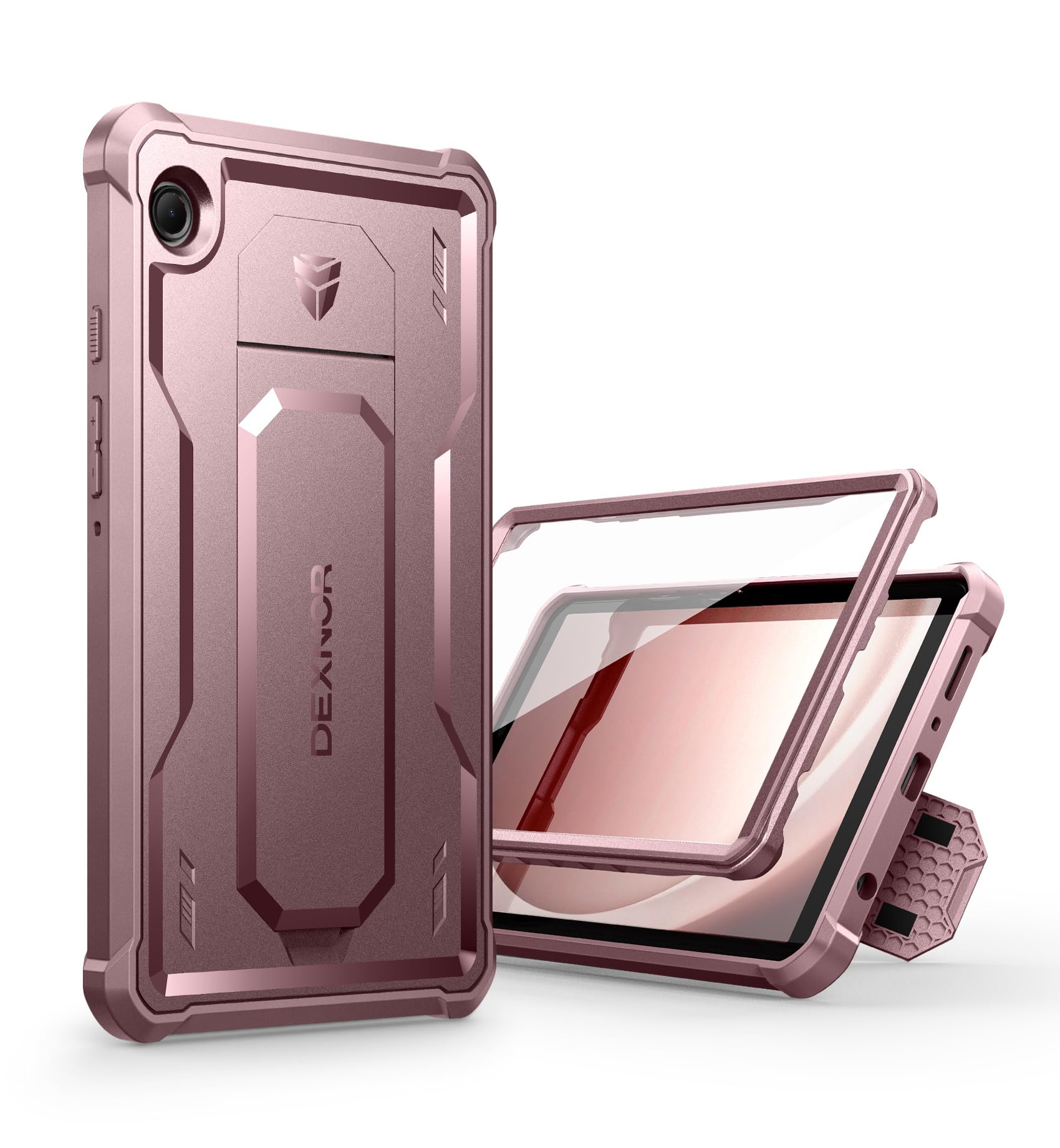 Dexnor Case for Samsung Galaxy Tab A9 8.7 Inch 2023, [Built in Screen Protector & Kickstand] Heavy Duty Shockproof Full Body Pro