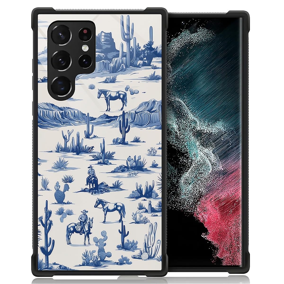 Fkbrcl4U For Samsung Galaxy S22 Ultra Case,Graphic Design For Girl Boy Soft Silicone Hard Acrylic Shock Protection Designed For 