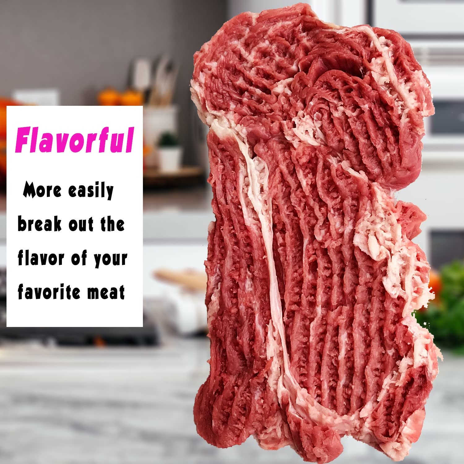 [Upgrade] Meat Tenderizer Attachment For All Kitchenaid Household Stand Mixers  Mixers Accesssories [No More Jams,No More Break,