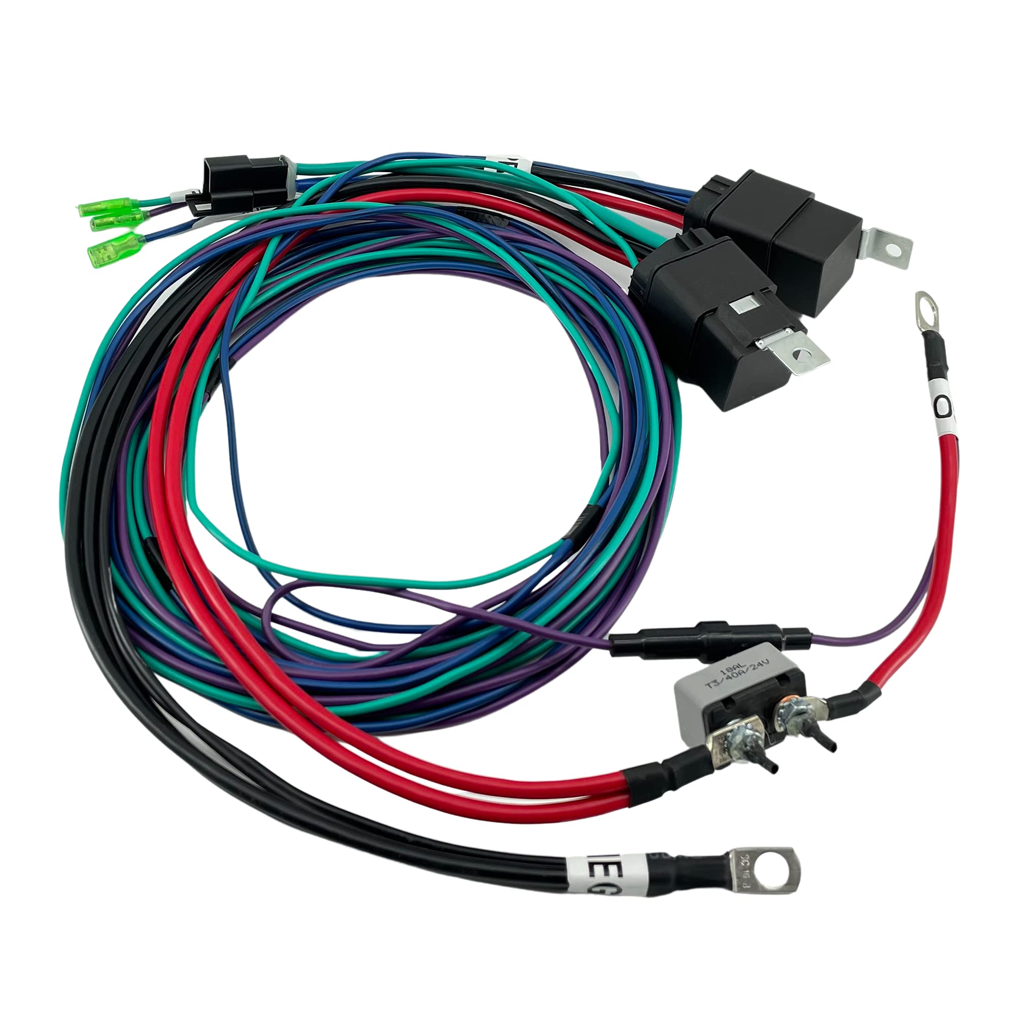 Altbet Wiring Cable Harness Kit Compatible With Marine Cmc/Th Tilt Trim Unit Jack Plate #7014G
