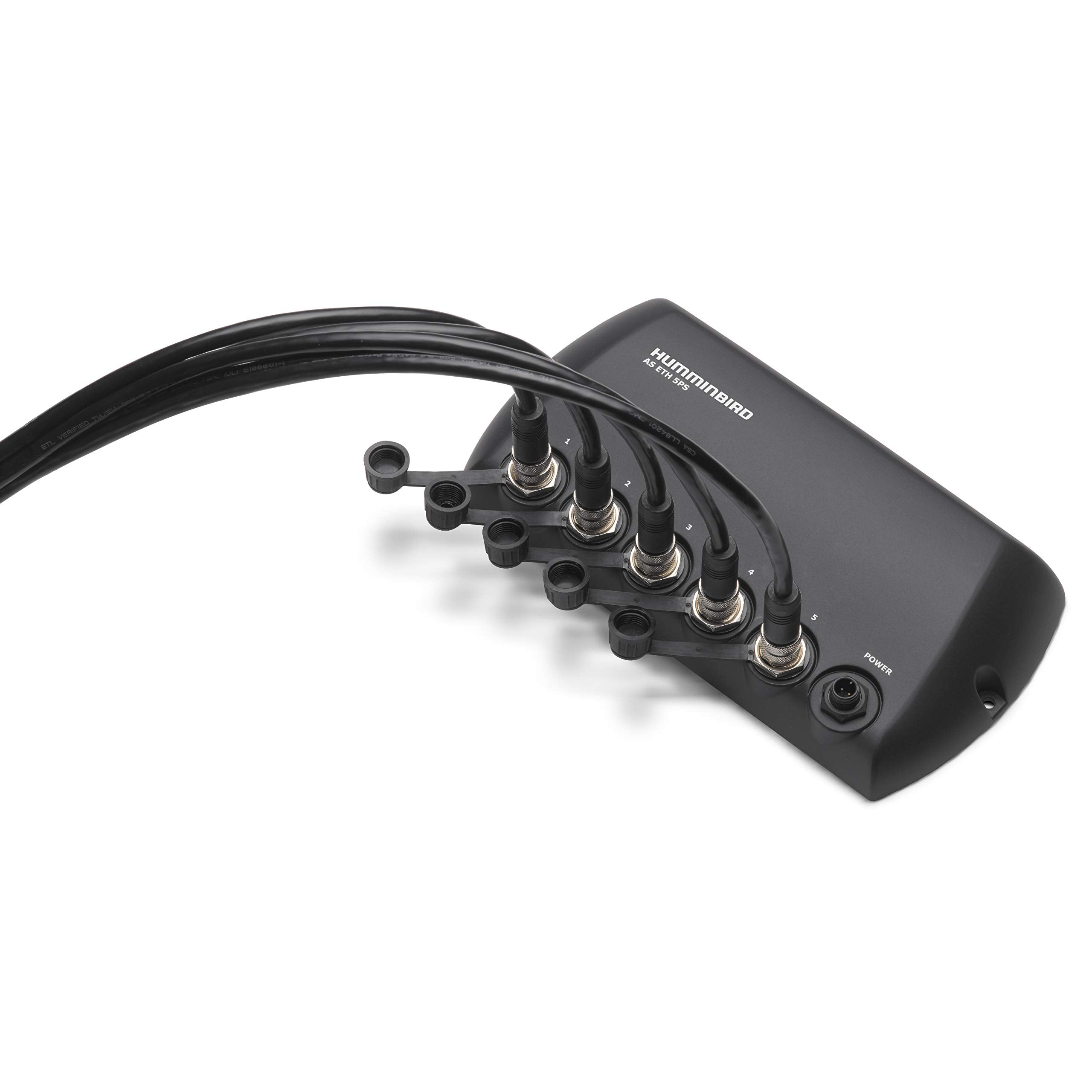 Humminbird 408450 1 5 Port Ethernet Switch , Black