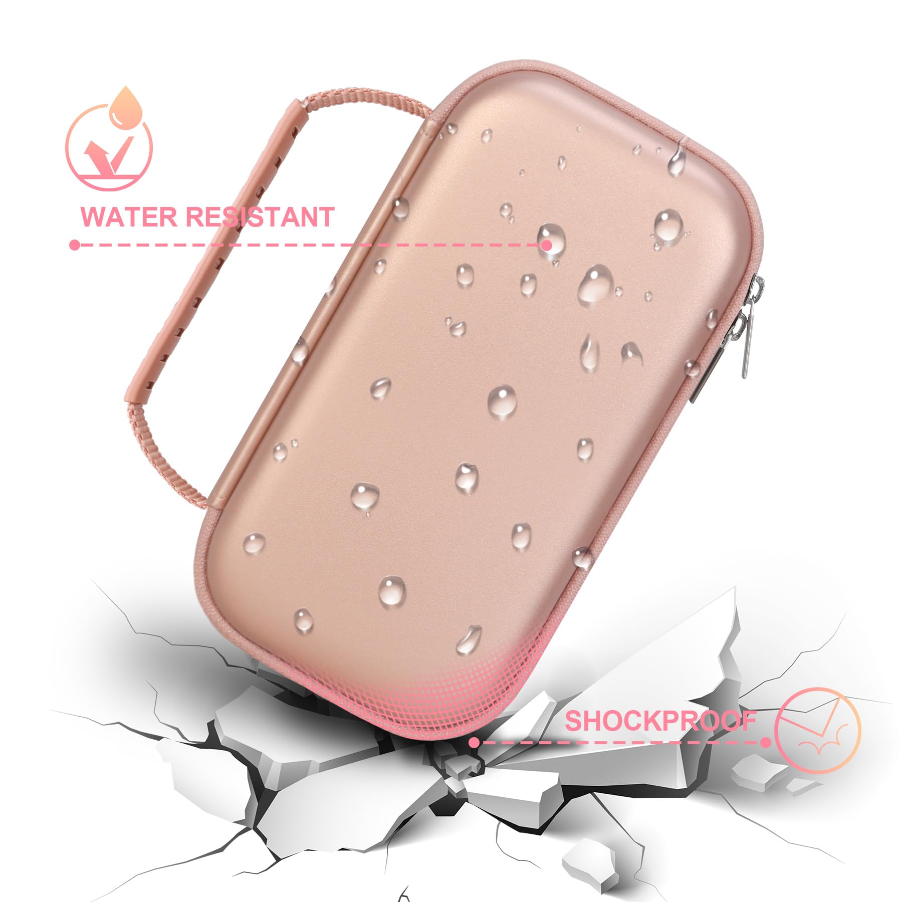 Bovke Calculator Travel Case For Texas Instruments Ti-Nspire Cx Ii Cas/Cx Ii/Cx/Cx Cas Graphing Calculators And More - Mesh Pock