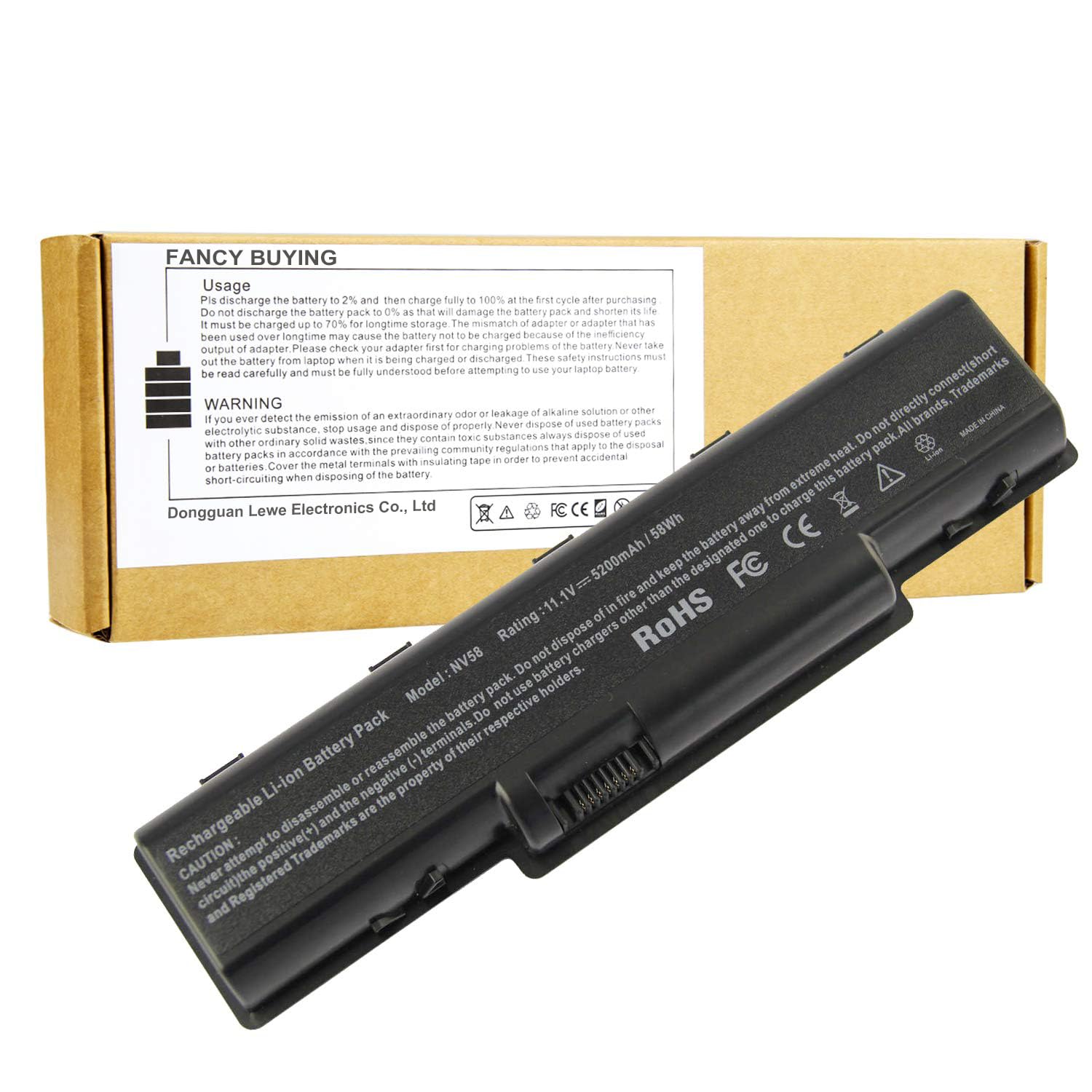 Fancy Buying New Laptop Battery For Acer Aspire 5532 5732Z 5334 5517 As09A31 As09A61 As09A41 As09A51 As09A71 As09A75, Bell Easyn