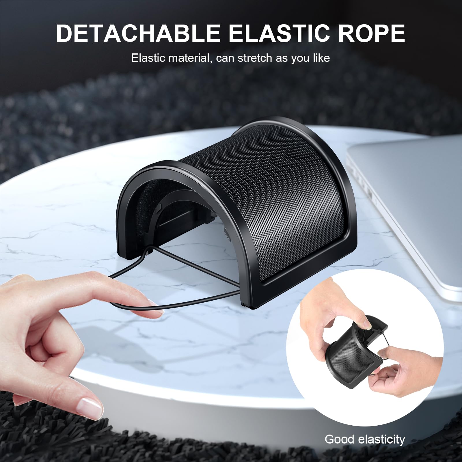 Pop Filter,Aokeo [Upgraded Three Layers] Metal Mesh & Foam & Etamine Layer Microphone Windscreen Cover Handheld Mic Shield Mask,