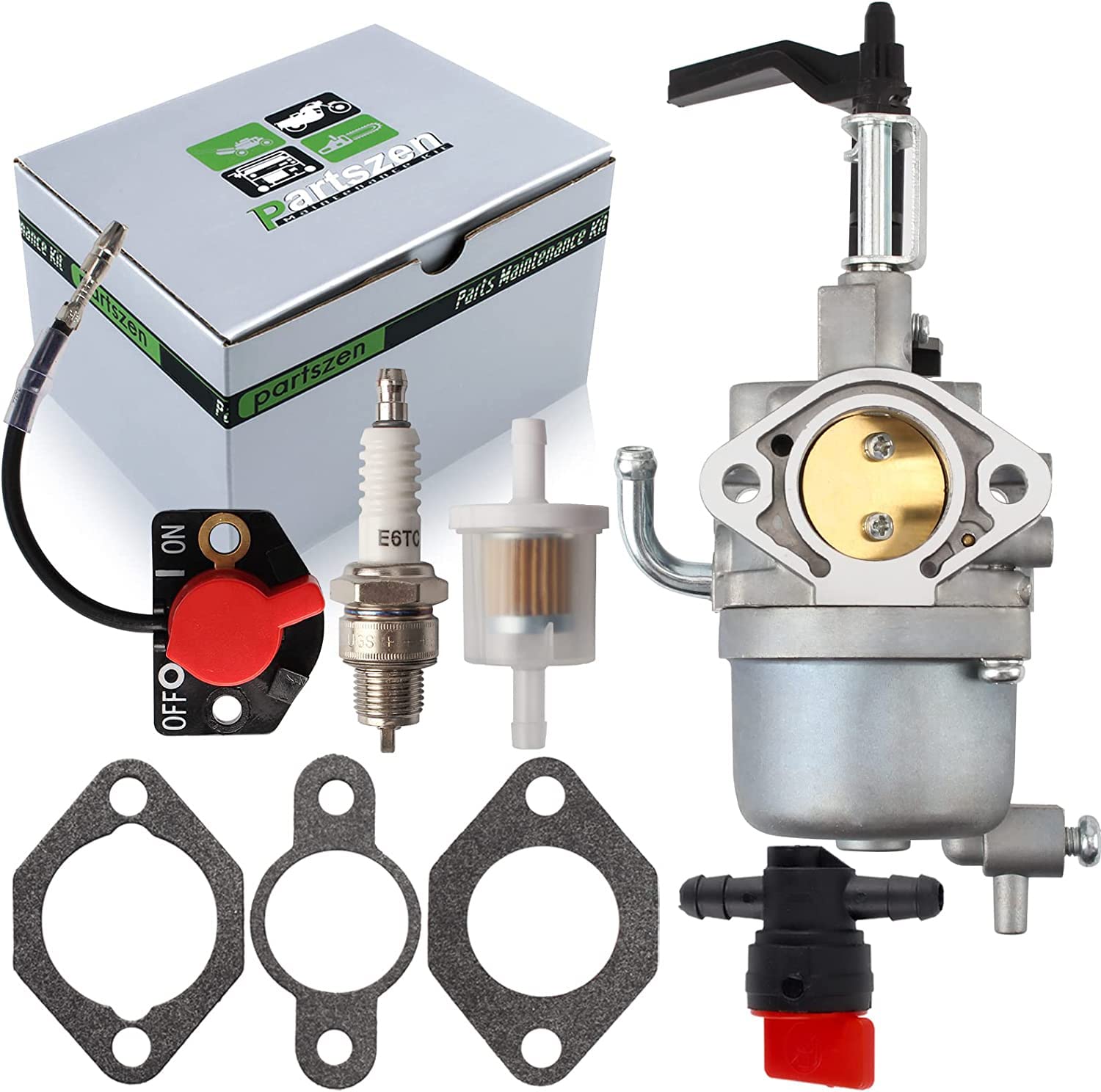 Partszen 20B 62302 30 Carburetor For Robin Subaru Ex40 14Hp Ex400D Ex400Ds Ex400Se Rgx7500 Pkx401T Engine Generator Replace 20B 