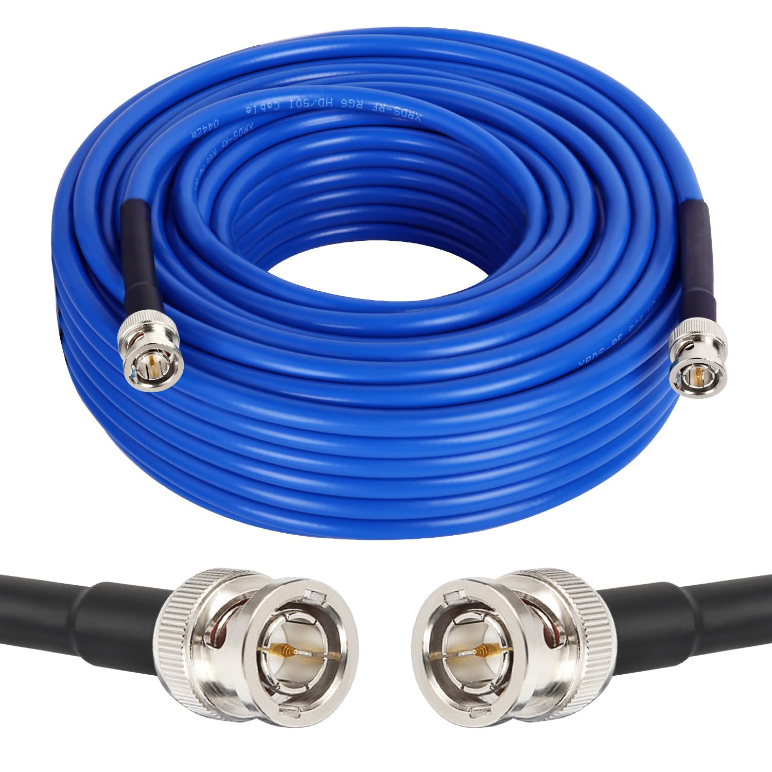 Xrds  Rf 12G Sdi Cable 75Ft, Sdi Video Cable 3G/6G/12G 75Ohm Bnc Cable Supports Hd Sdi/3G/6G Sdi/4K/8K For Video Security Camera